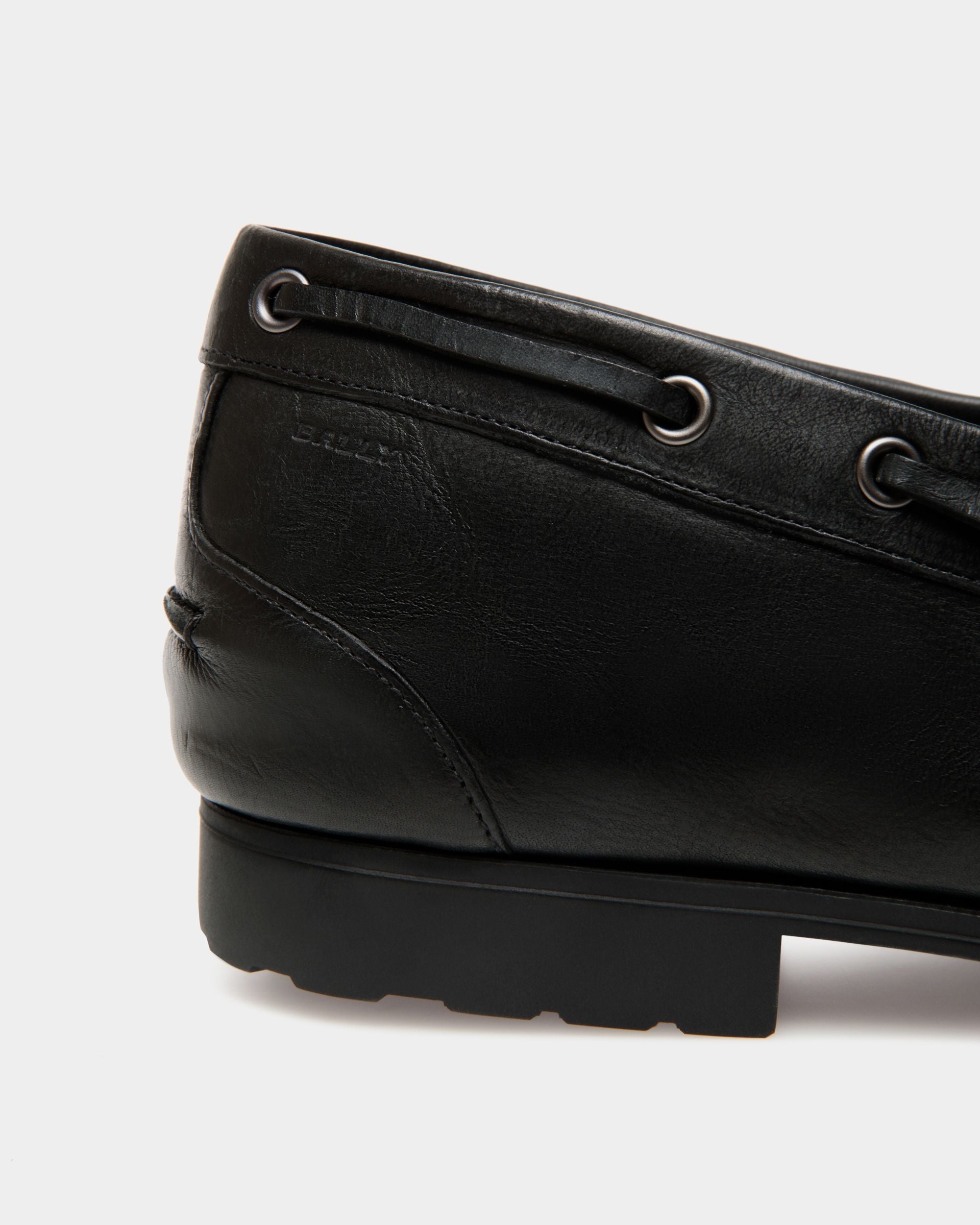 Bally Global - Plume Loafer In Black Leather - Noir