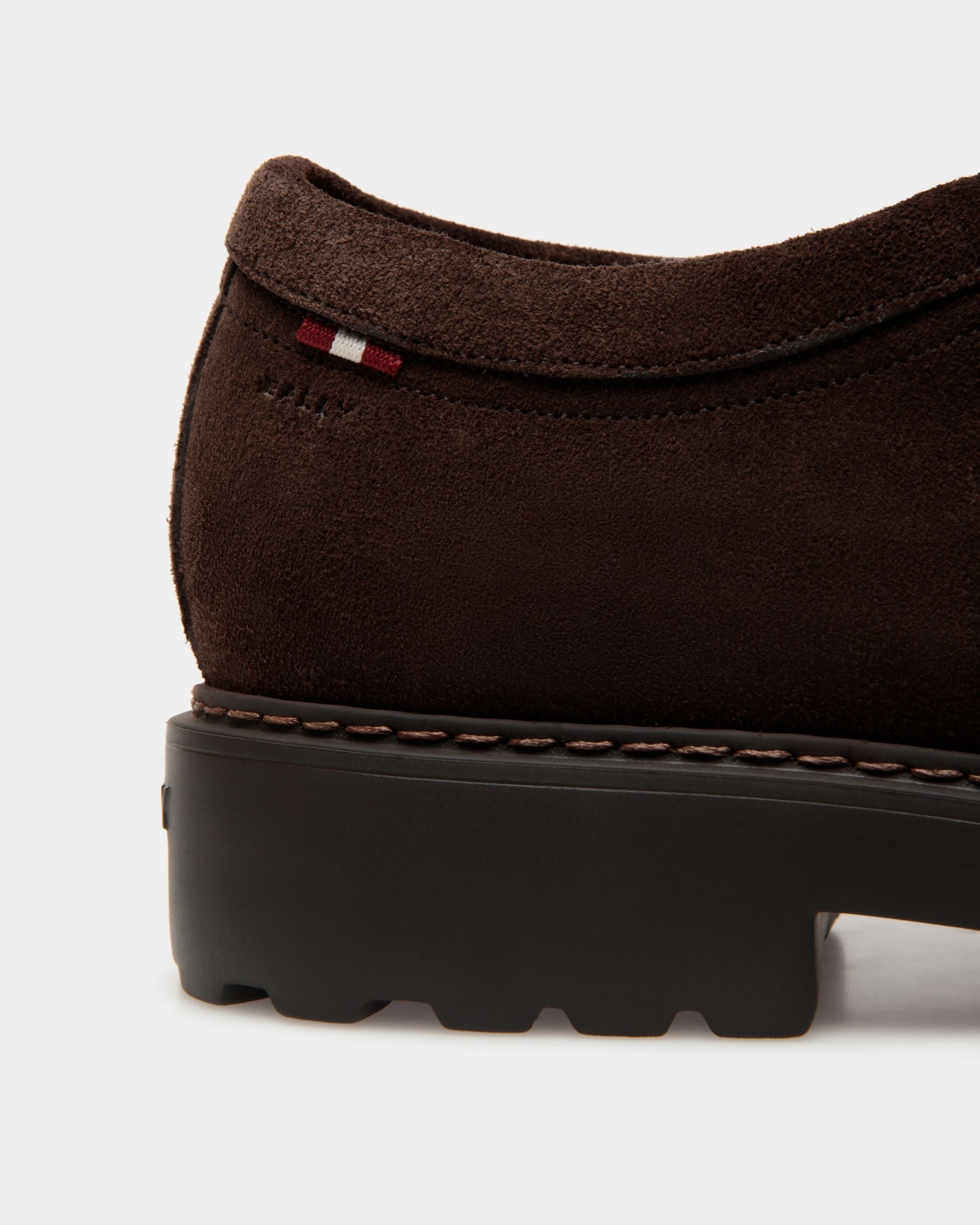 Bally Global - Gusto Derby in Ebano Suede - Brown