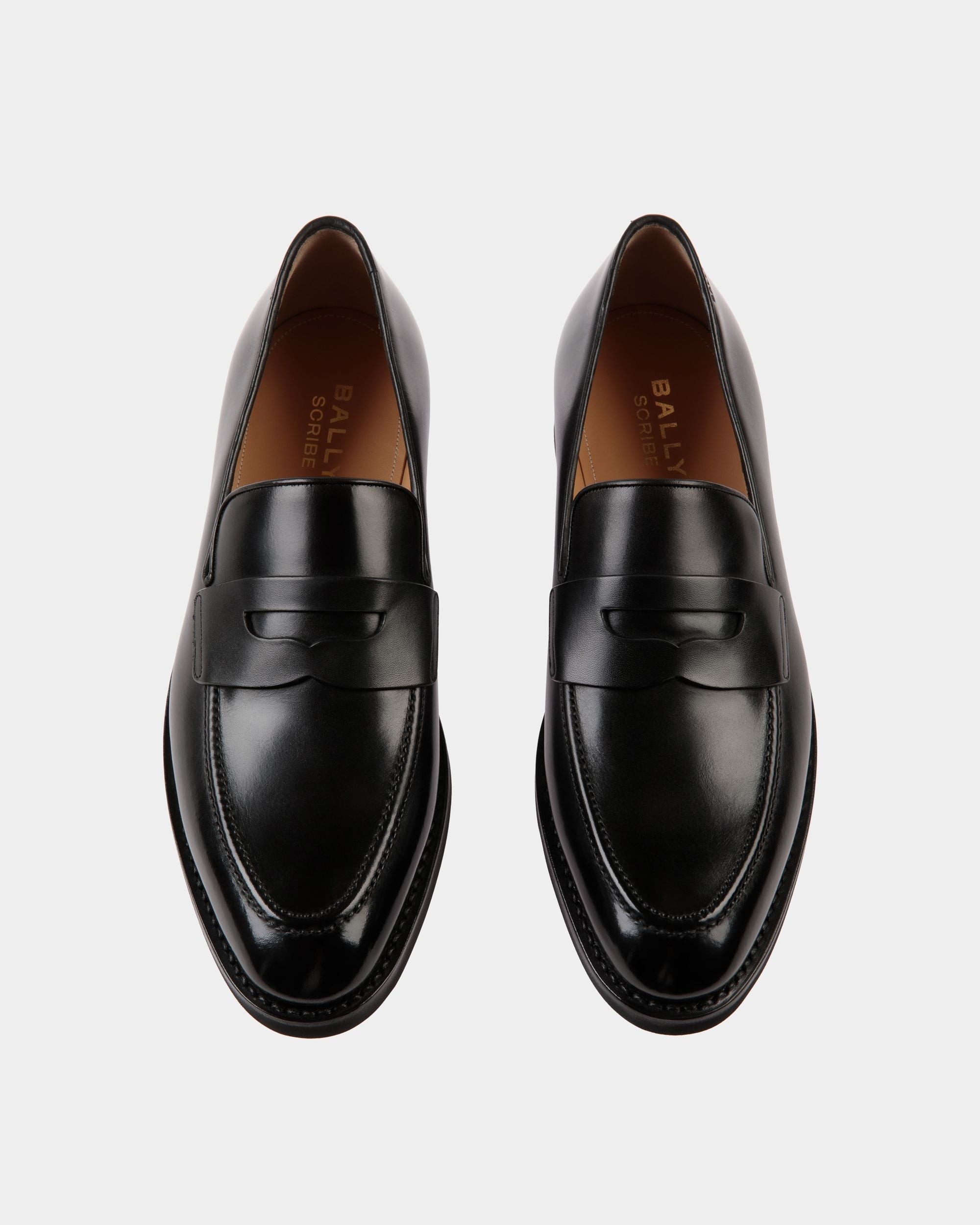 Bally Global - Scribe Un Loafer In Black Leather - Black