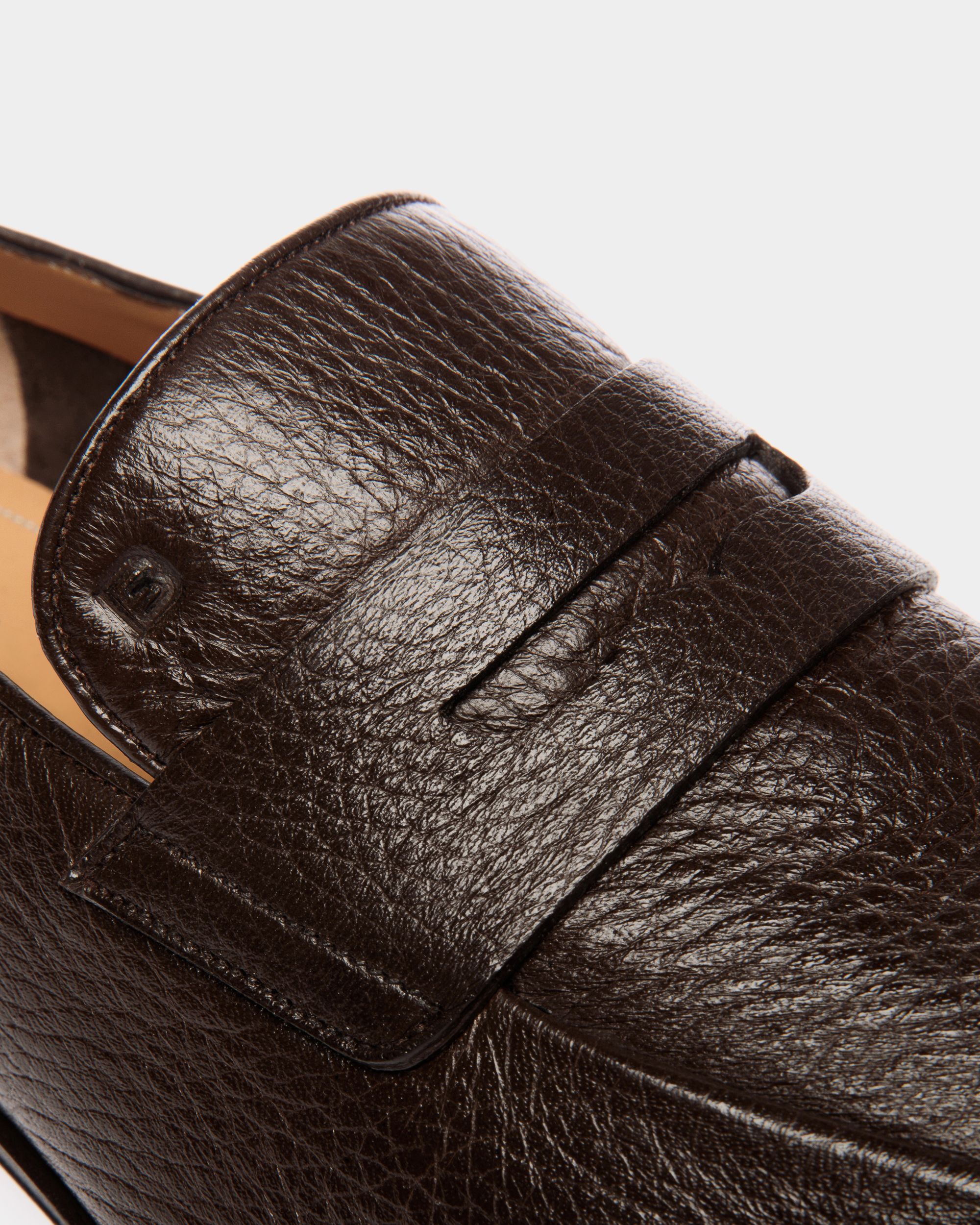Bally Global - Westminster Loafer In Brown Deer Leather - Brown