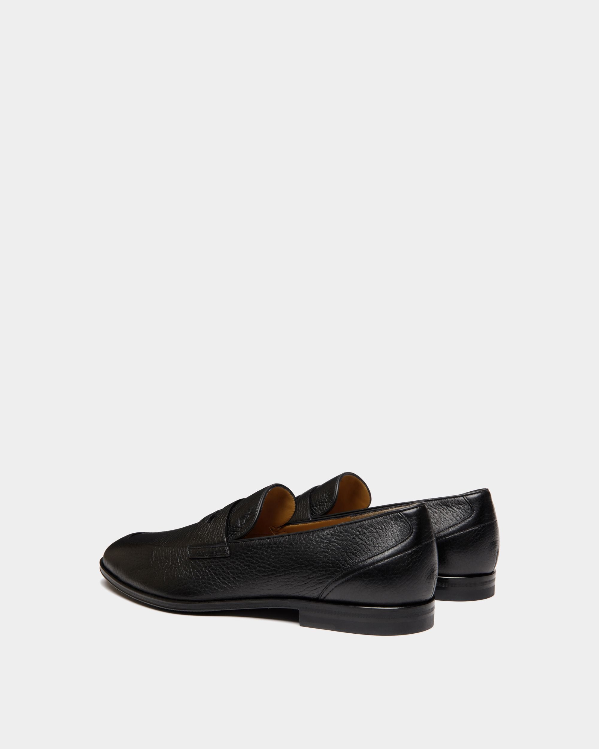 Bally Global - Westminster Loafer In Black Deer Leather - Black