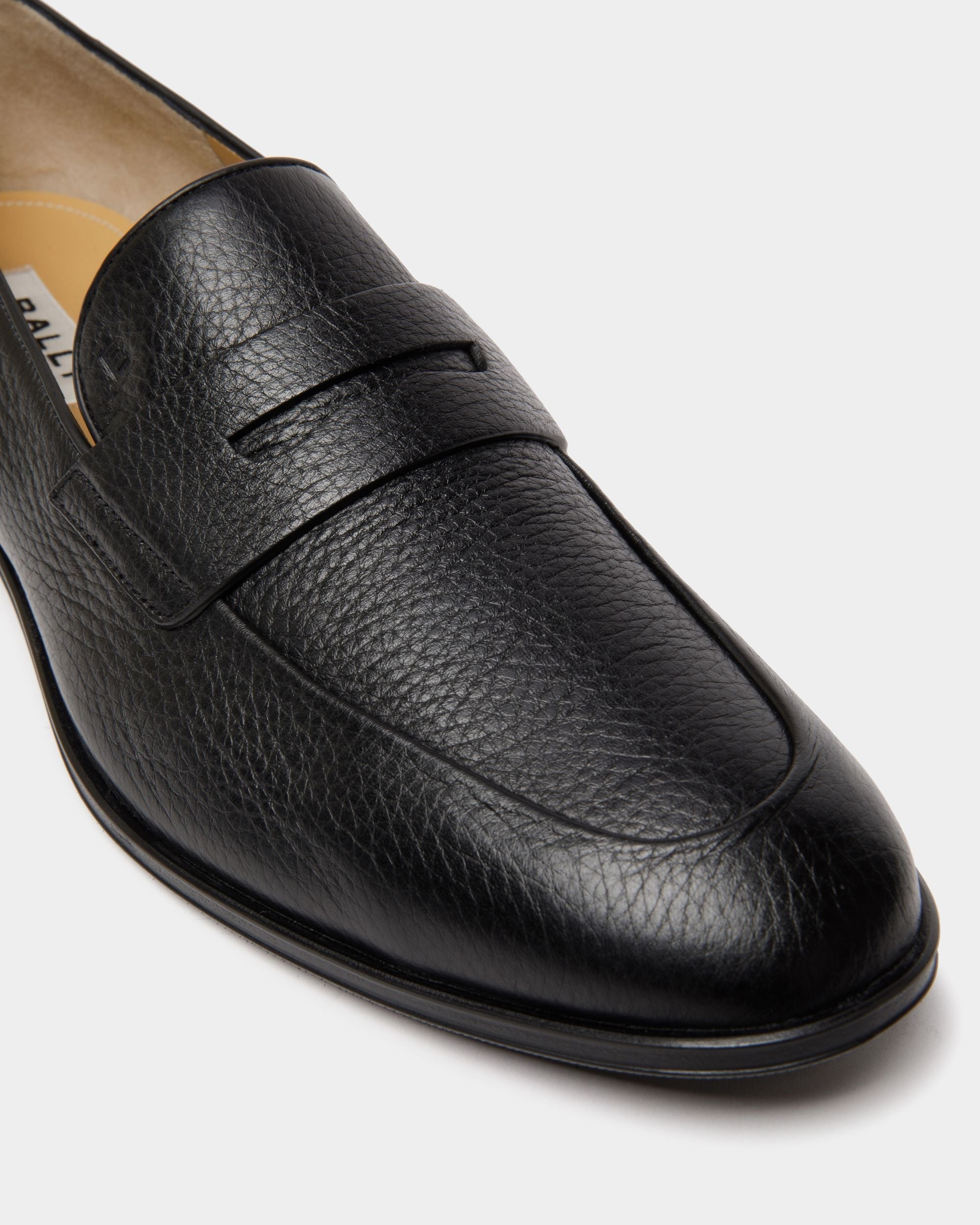 Bally Global - Westminster Loafer In Black Deer Leather - Black