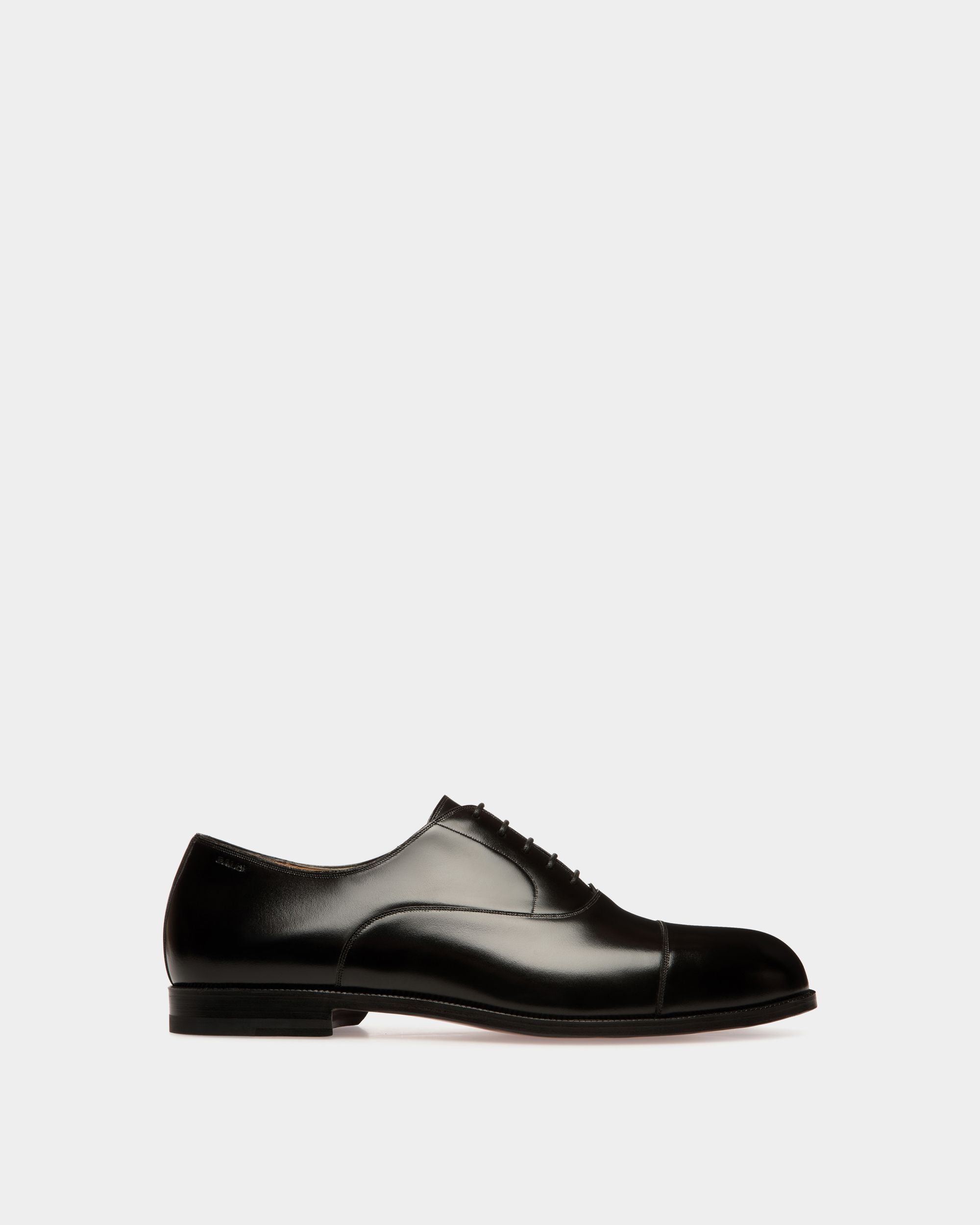 Bally Global - Carl Oxford in Black Leather - Black