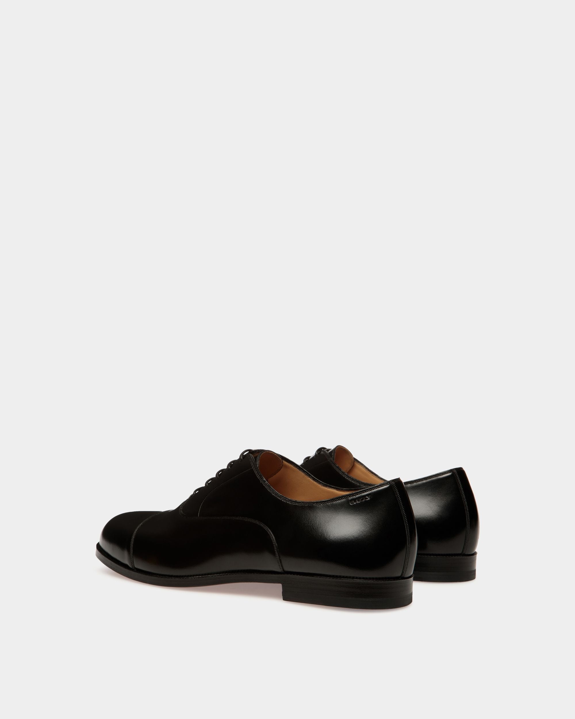 Bally Global - Carl Oxford in Black Leather - Black