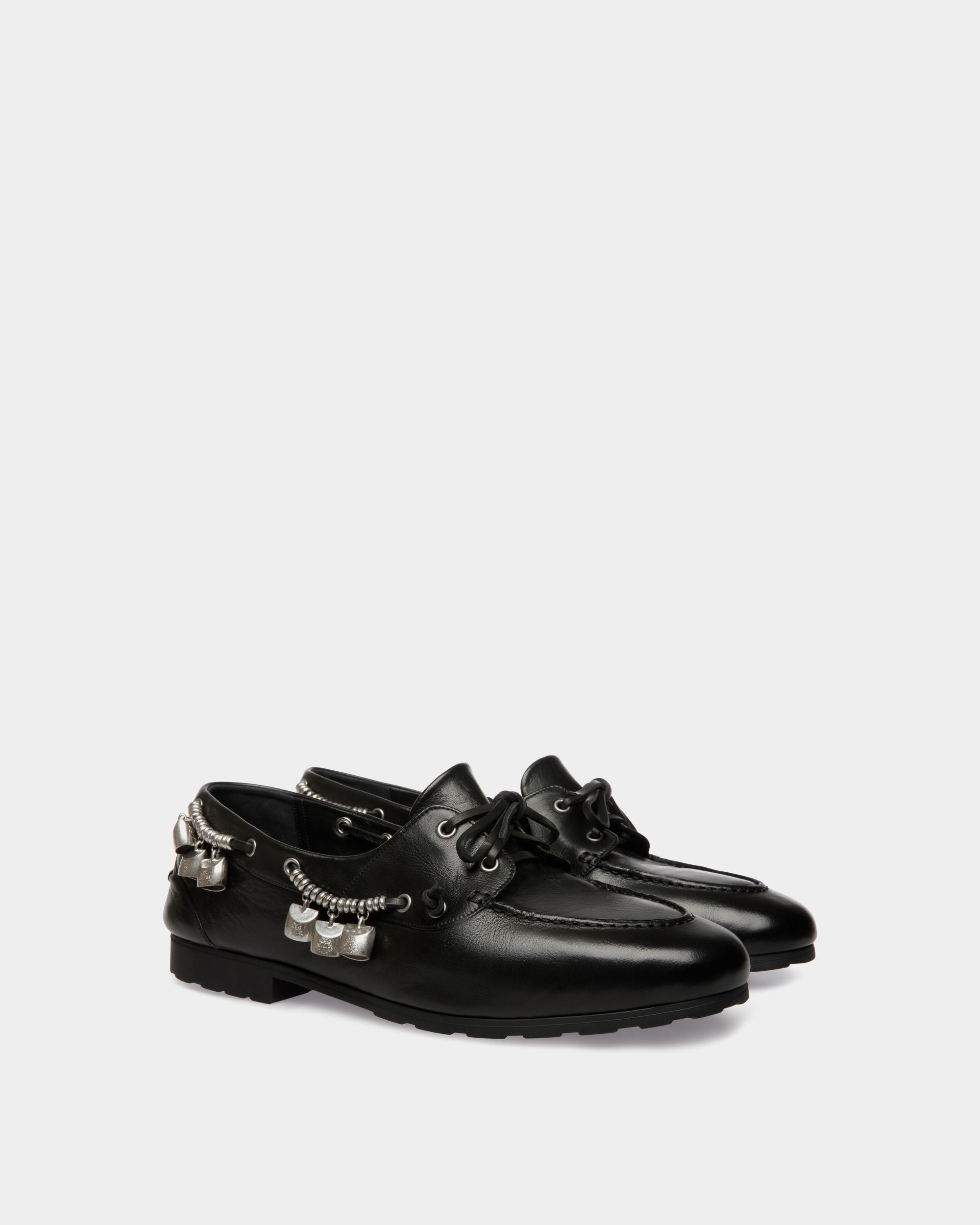 Bally Global - Plume Loafer In Black Leather - Black