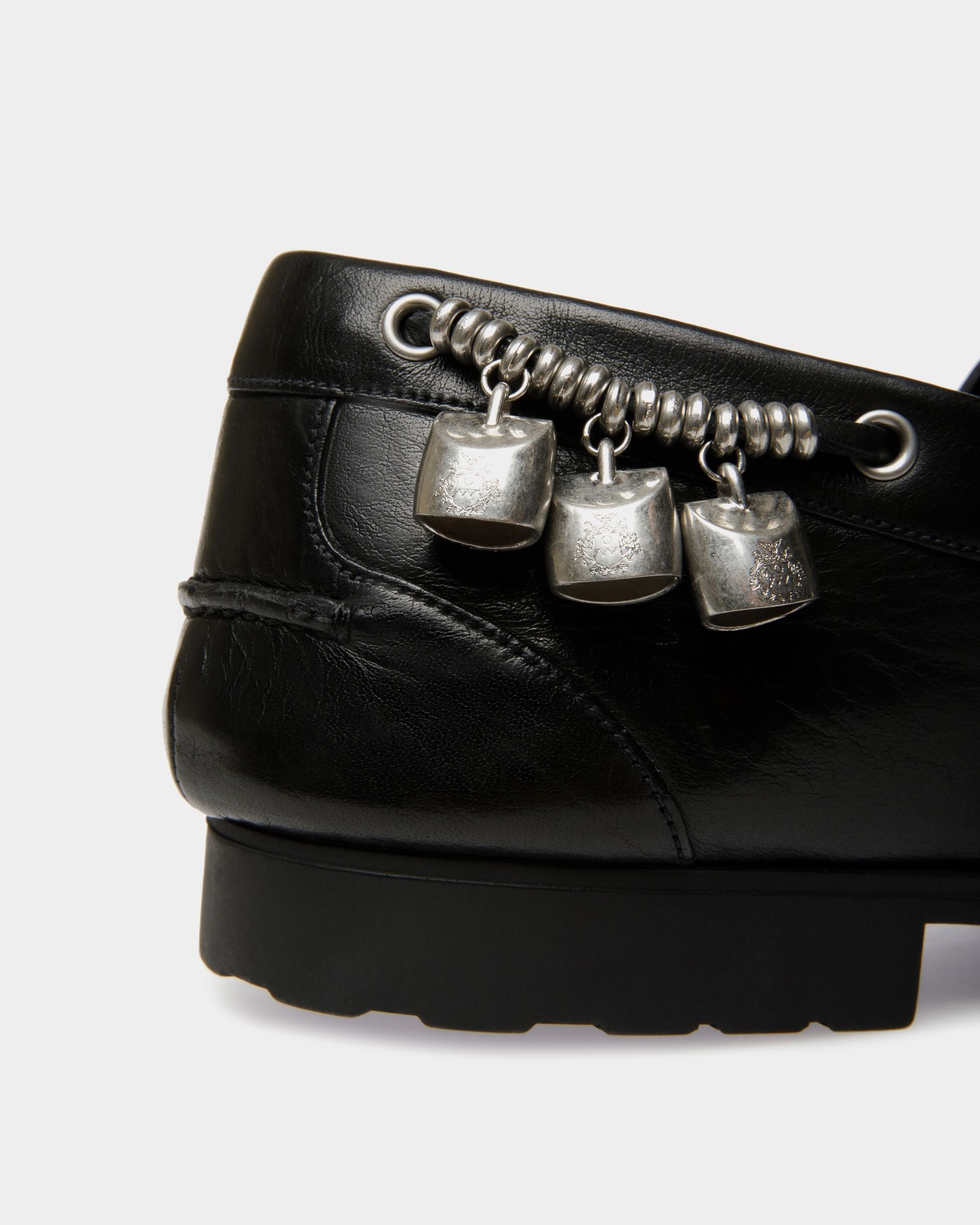 Bally Global - Plume Loafer In Black Leather - Black