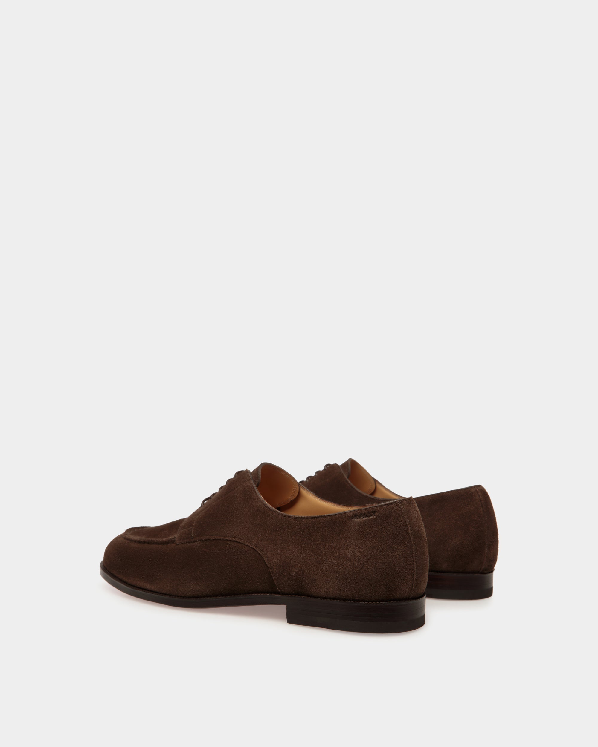Bally Global - Carl Derby in Ebano Suede - Brown
