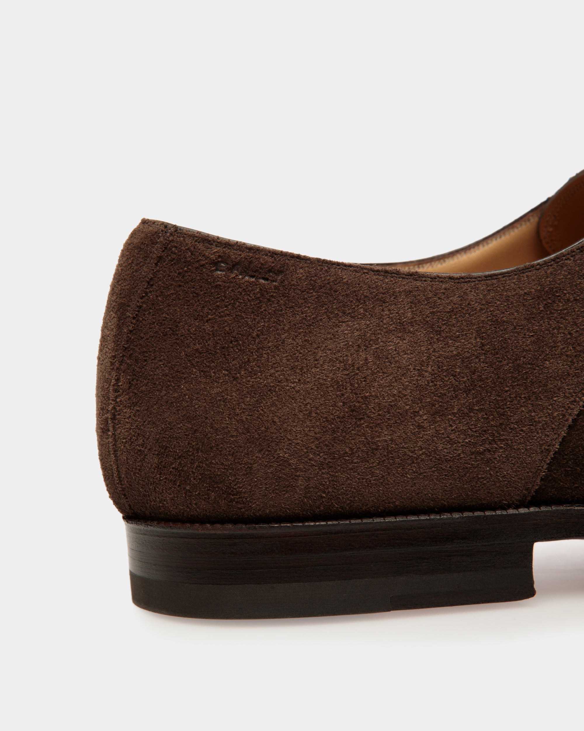 Bally Global - Carl Derby in Ebano Suede - Brown