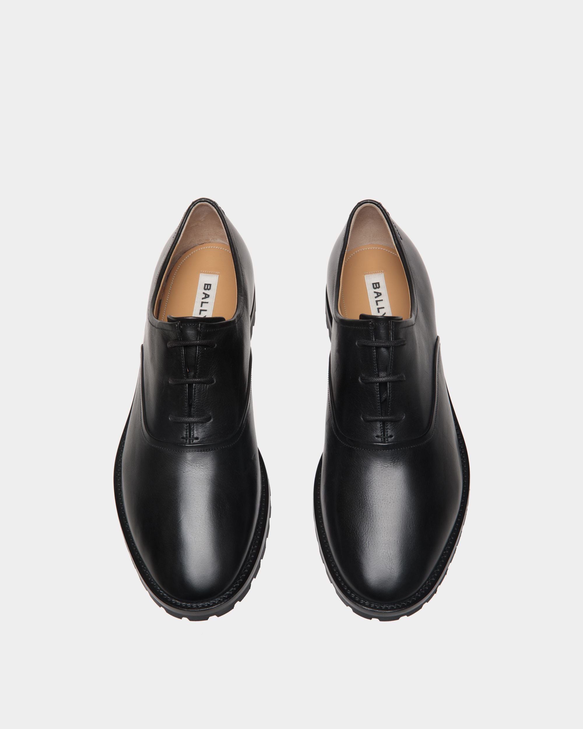 Bally Global - Solaria Oxford in Black Leather - Black