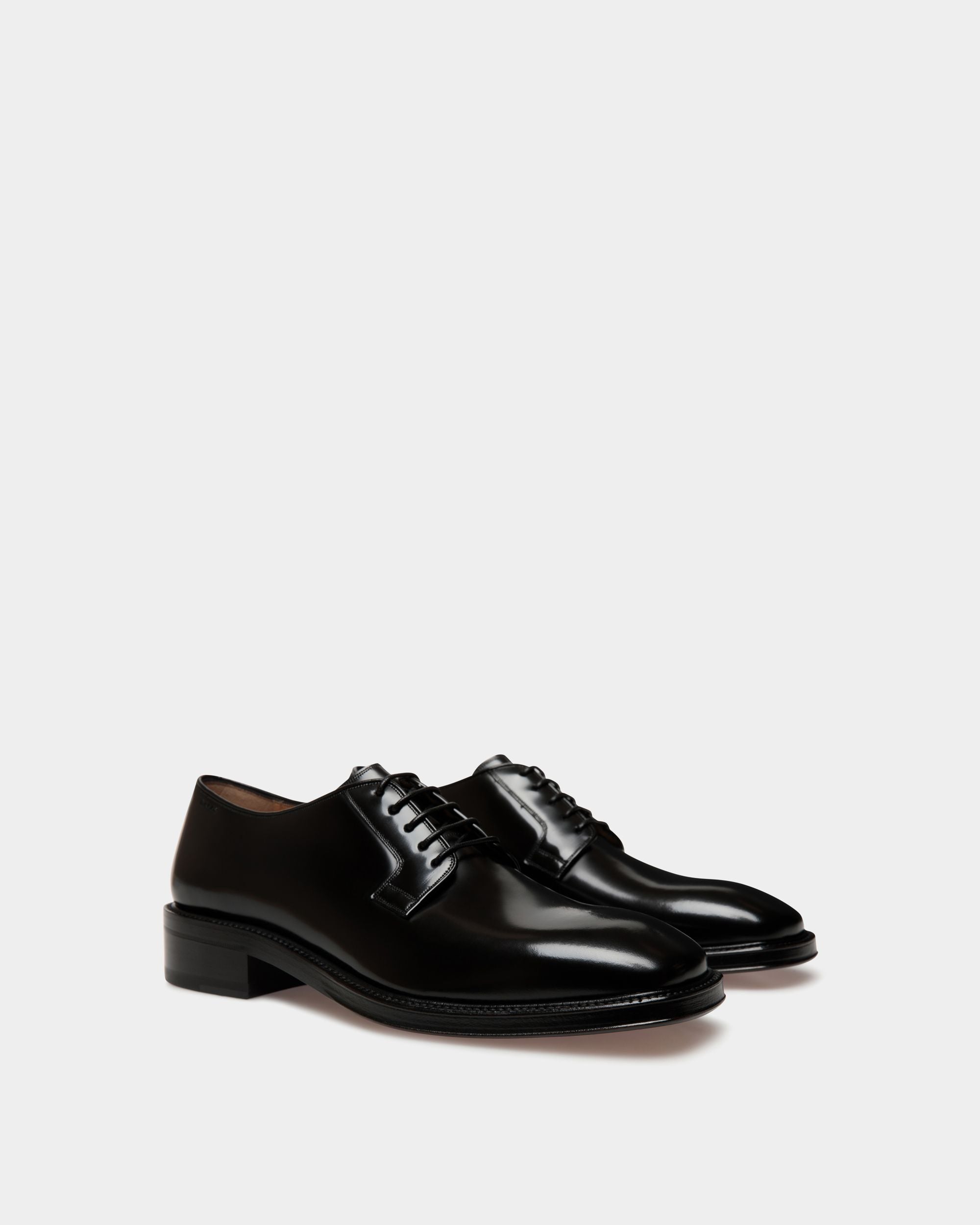 Bally Global - Zapato Derby Sockel De Piel Negra - Negro