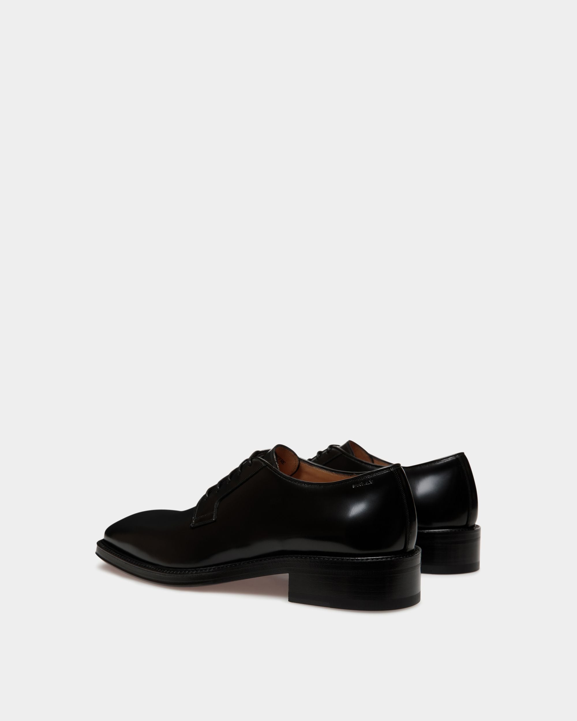 Bally Global - Zapato Derby Sockel De Piel Negra - Negro