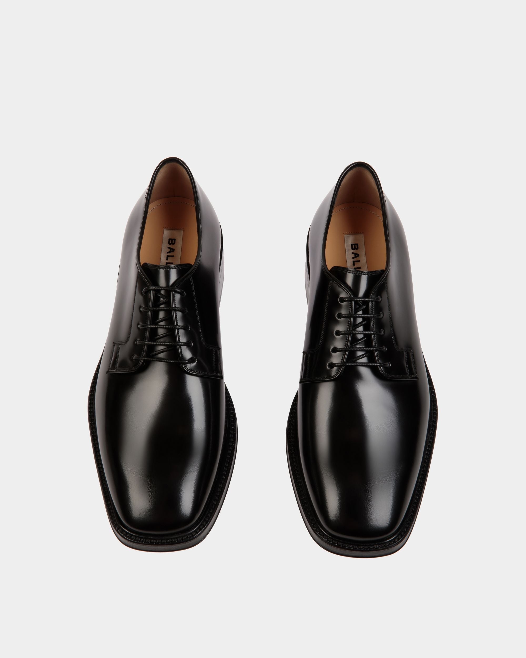 Bally Global - Zapato Derby Sockel De Piel Negra - Negro