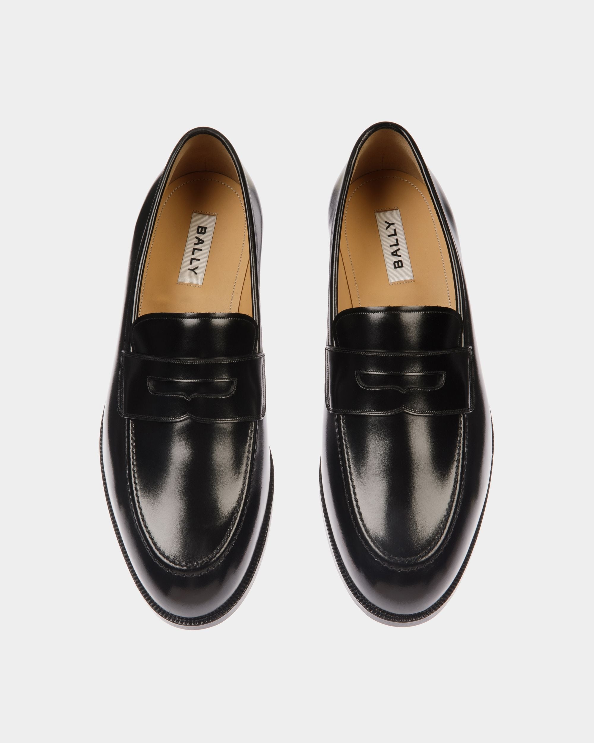 Bally Global - Carl Loafer in Black Leather - Black