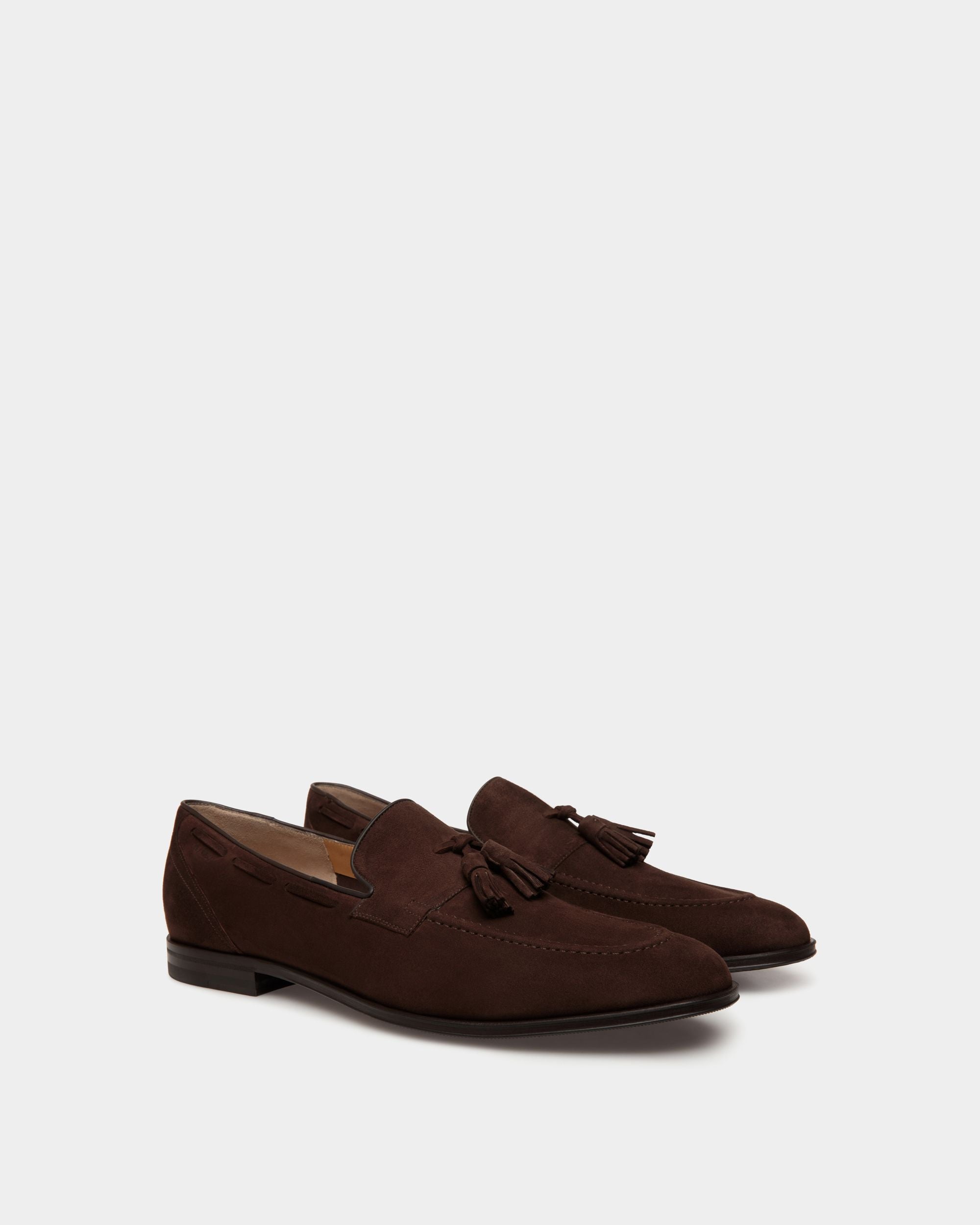 Bally Global - Mocassin Westminster En Daim Ebano - Marron
