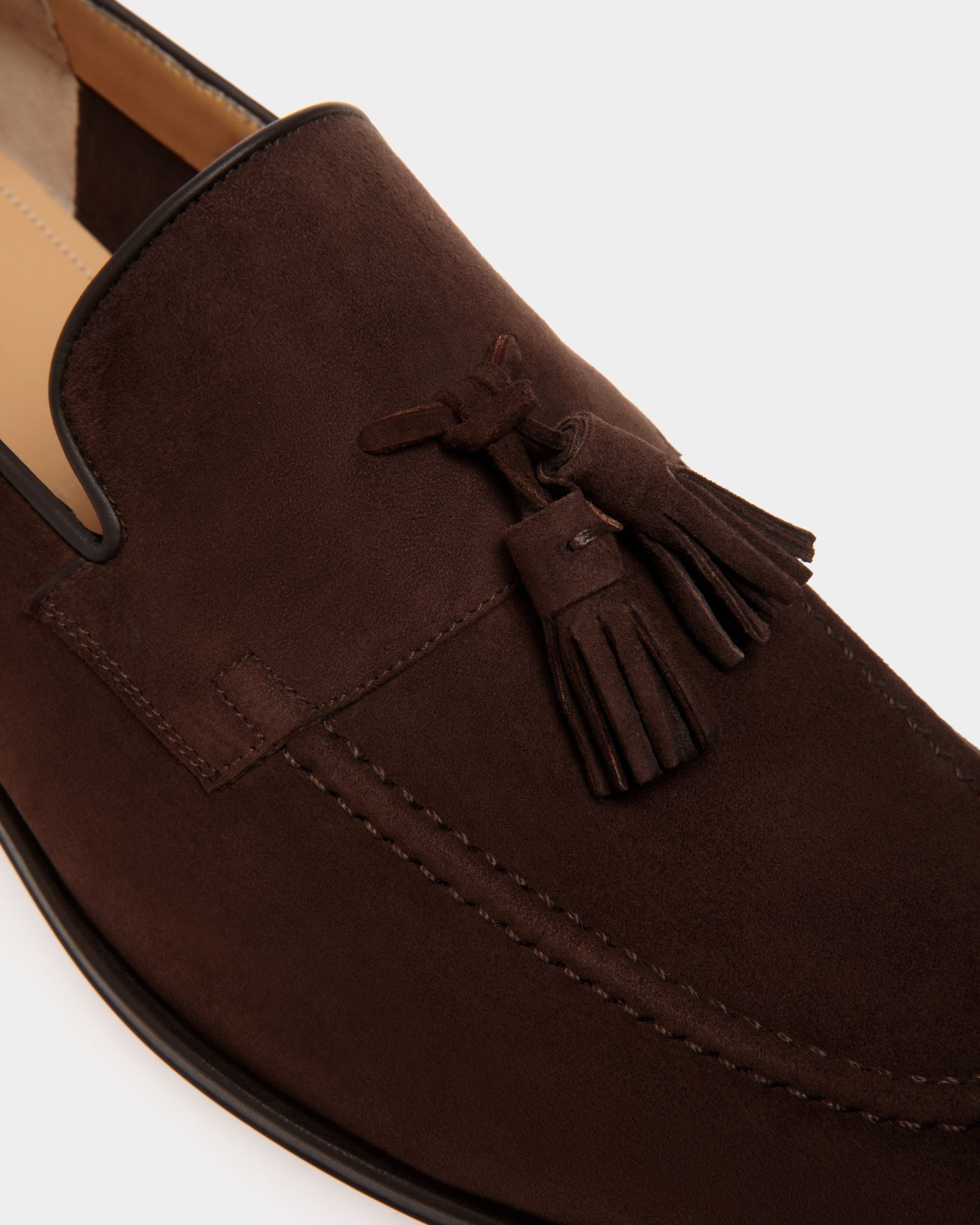 Bally Global - Mocassin Westminster En Daim Ebano - Marron
