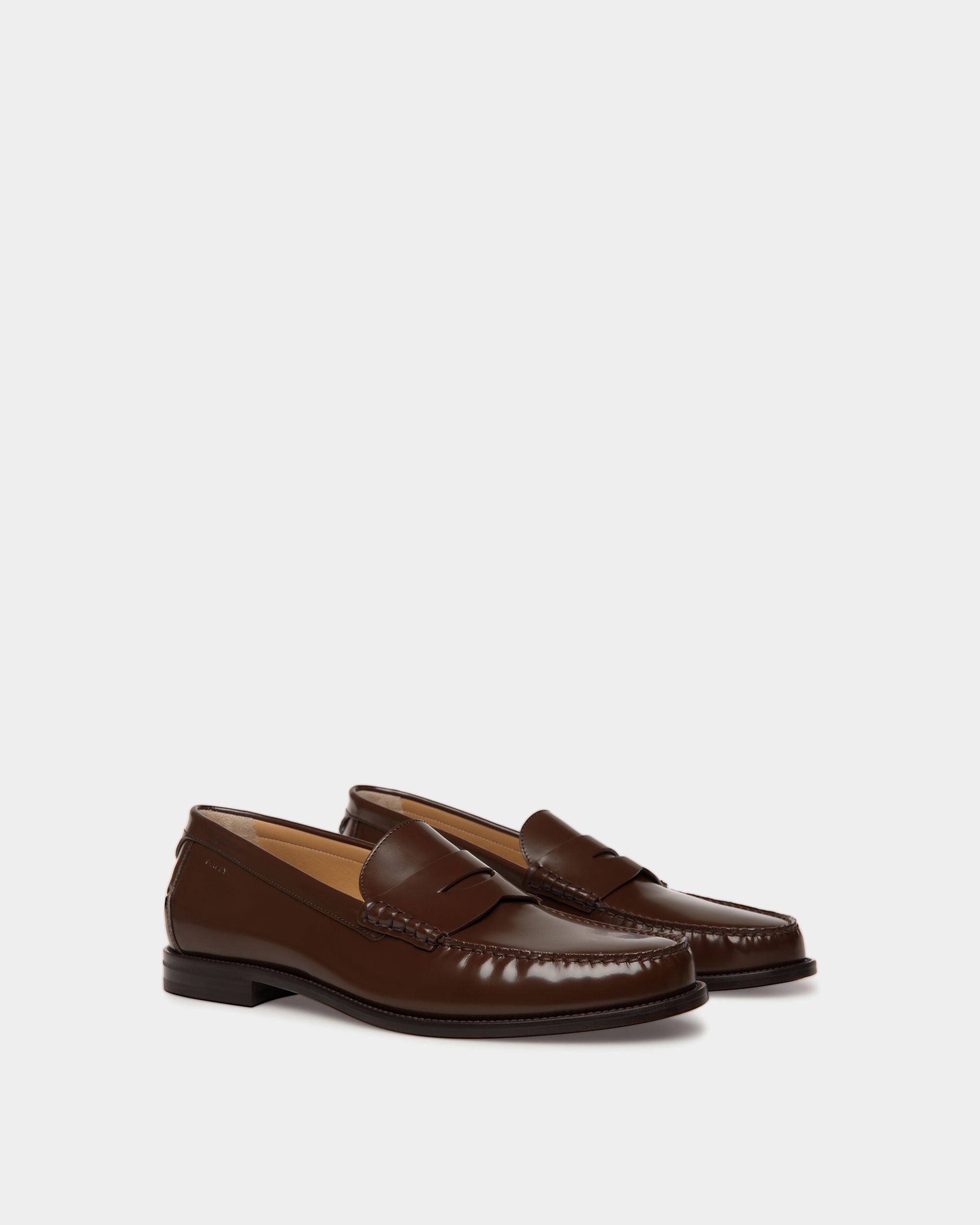 Bally Global - Capitol Loafer in Ebano Leather - Brown