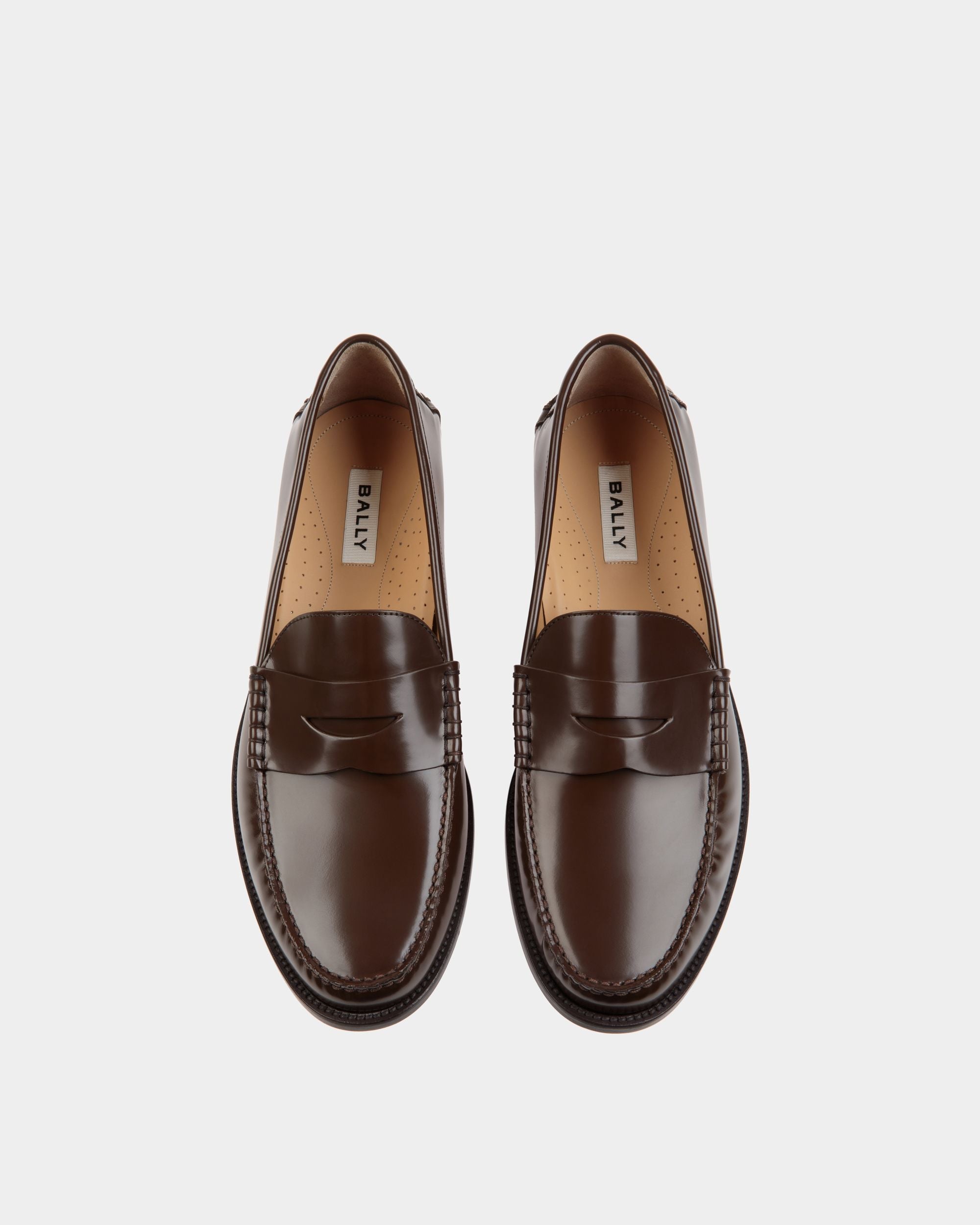 Bally Global - Capitol Loafer in Ebano Leather - Brown