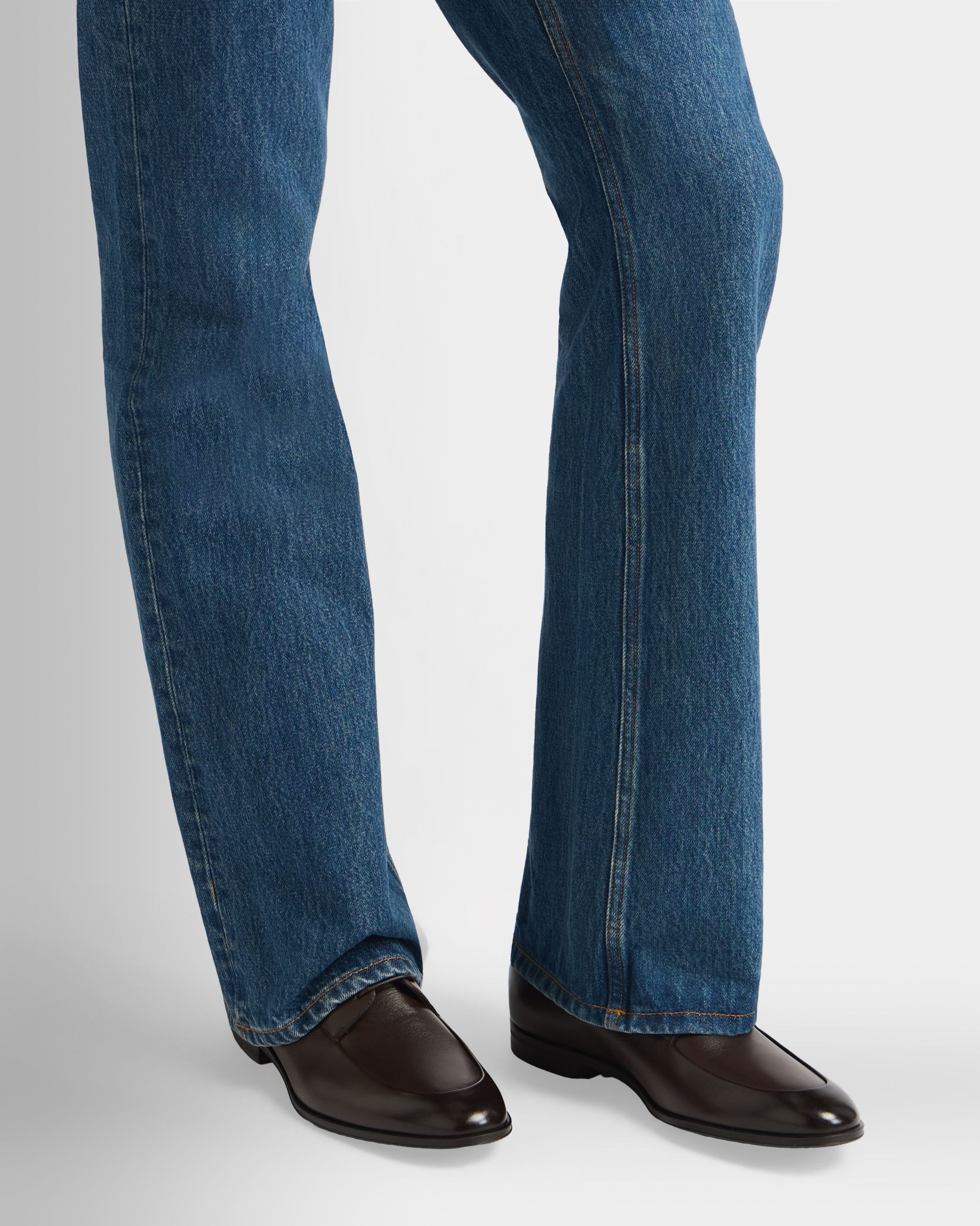 Bally Global - Derby Westminster En Cuir Ebano - Marron