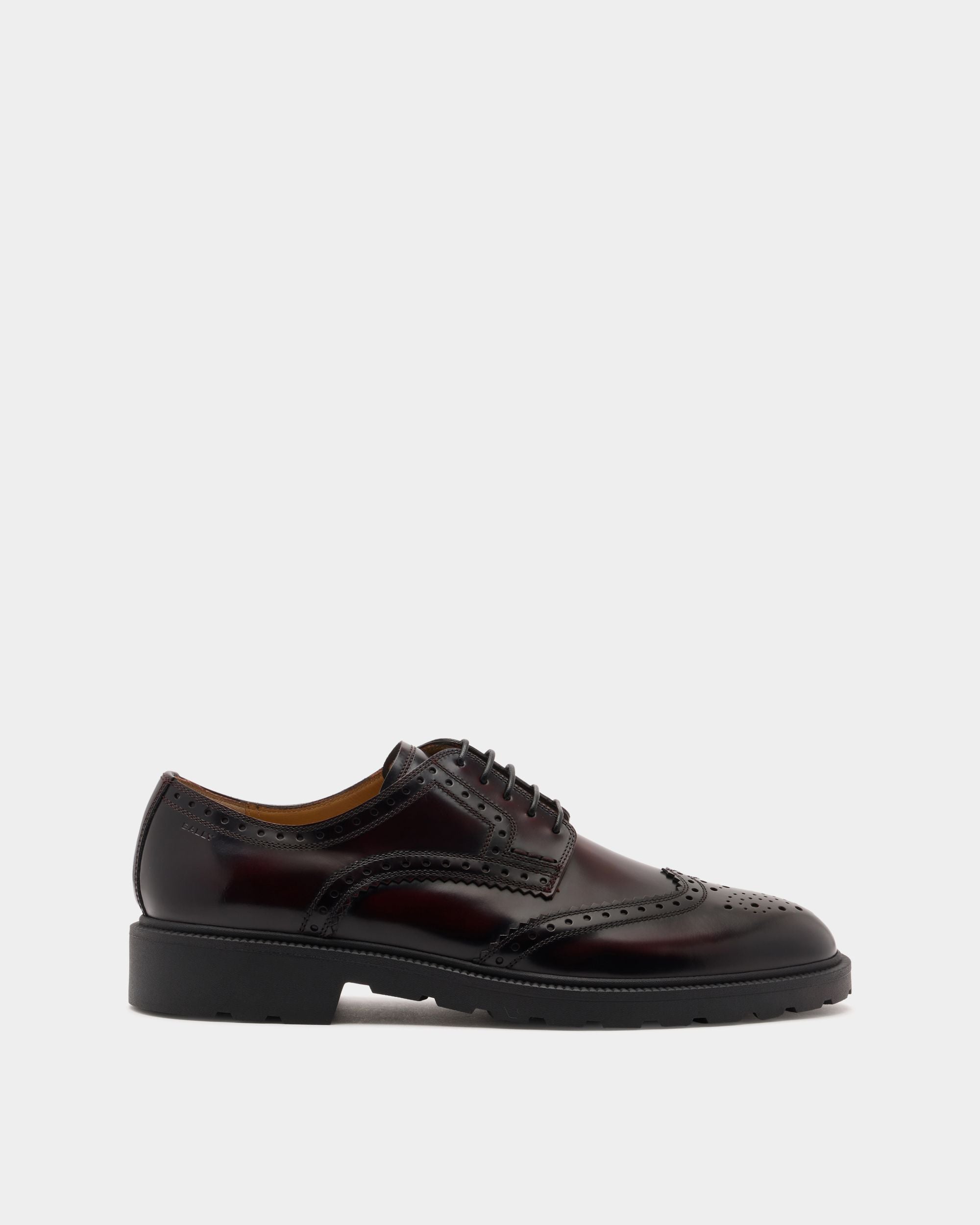 Bally Global - Eduard Derby in Andorra Leather - Burgundy