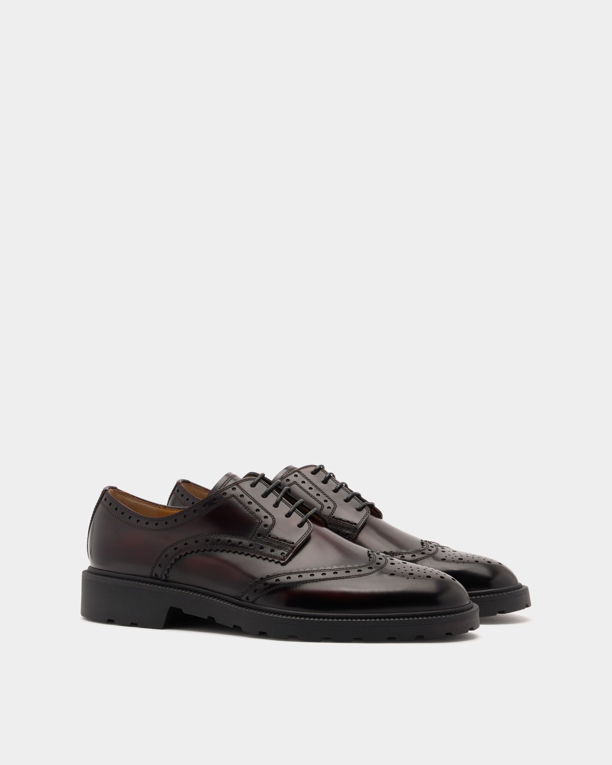 Bally Global - Eduard Derby in Andorra Leather - Burgundy