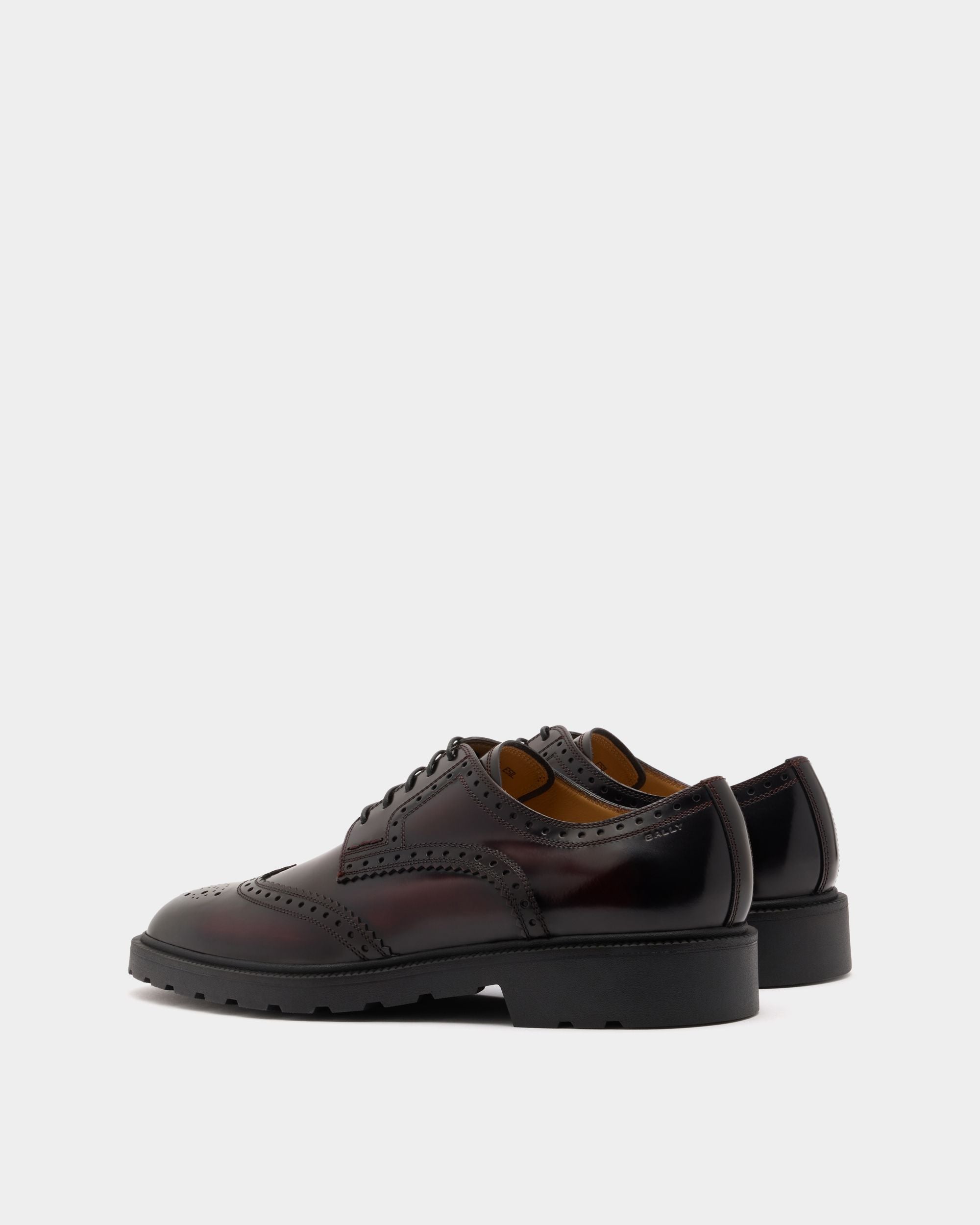 Bally Global - Eduard Derby in Andorra Leather - Burgundy