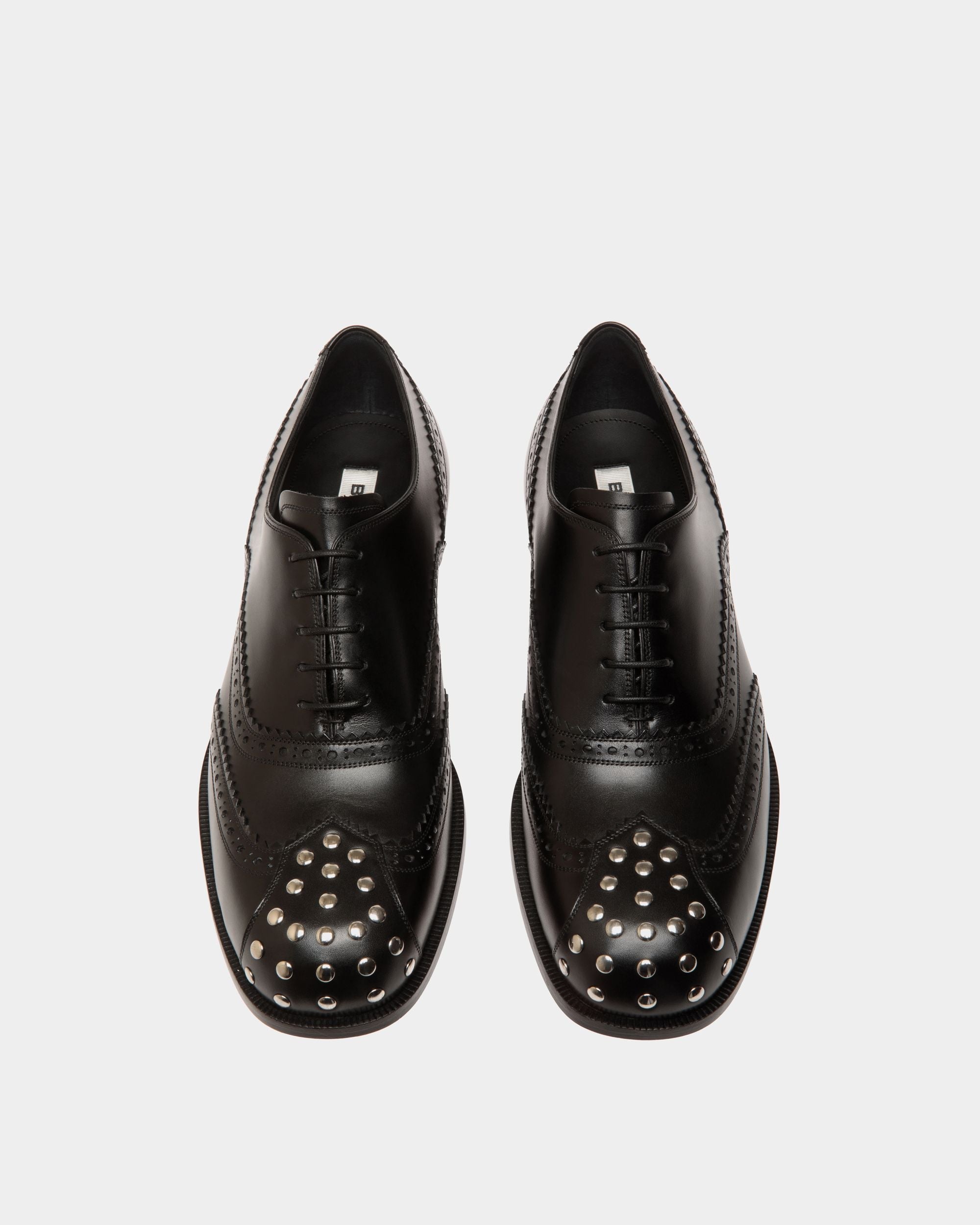 Bally Global - Spiegel Oxford in Black Leather - Black