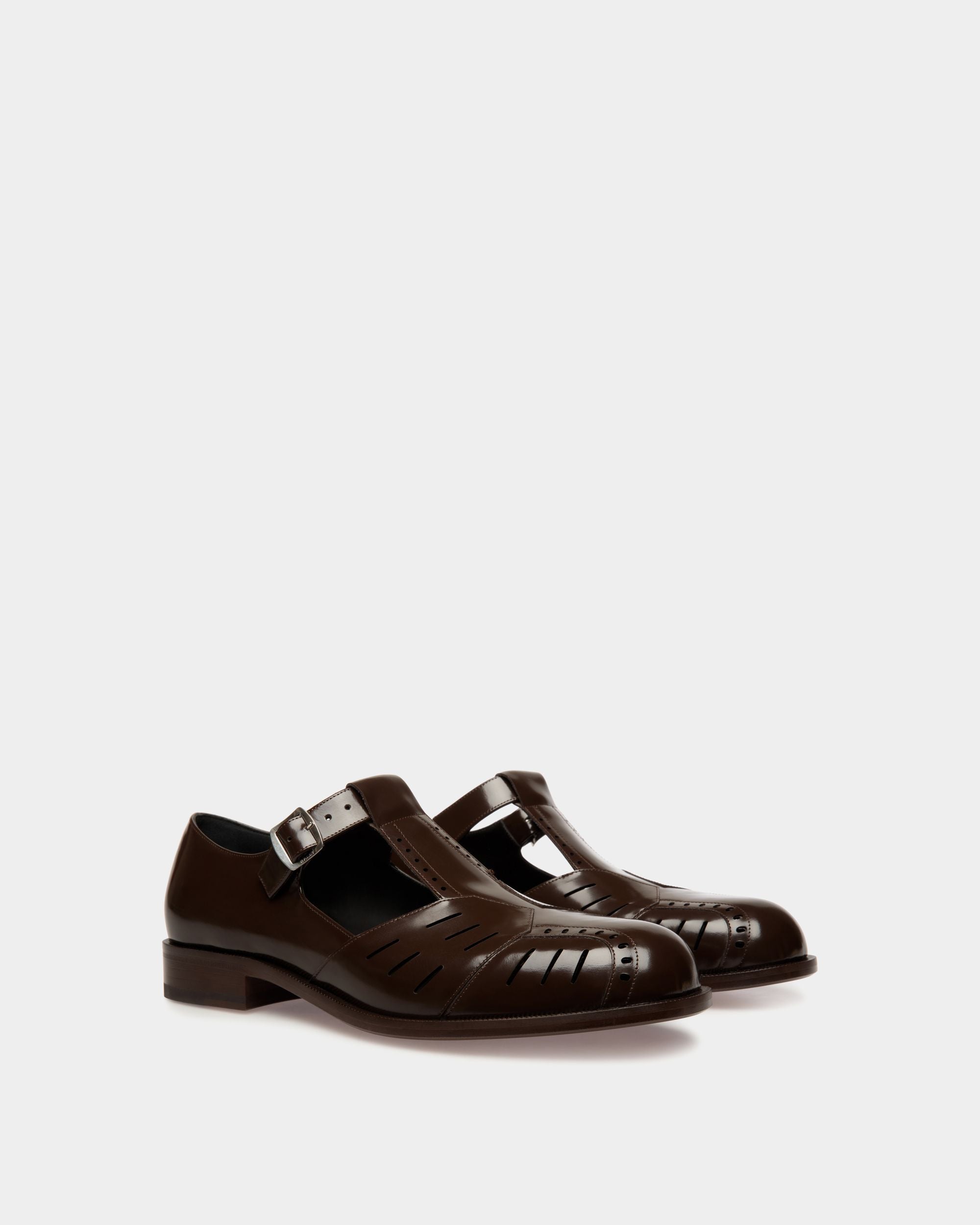 Bally Global - Spiegel Sandal in Brown Leather - Brown