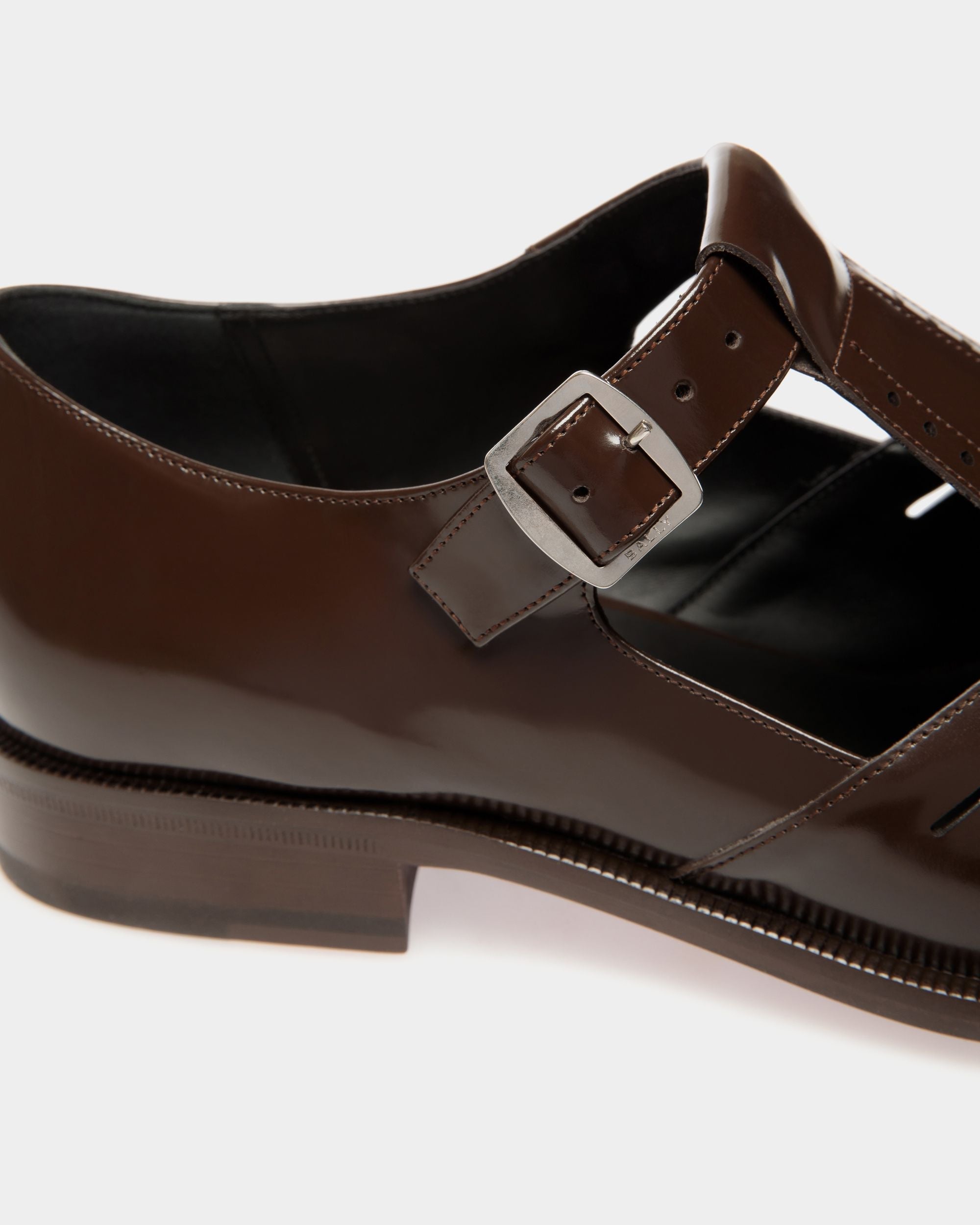 Bally Global - Spiegel Sandal in Brown Leather - Brown