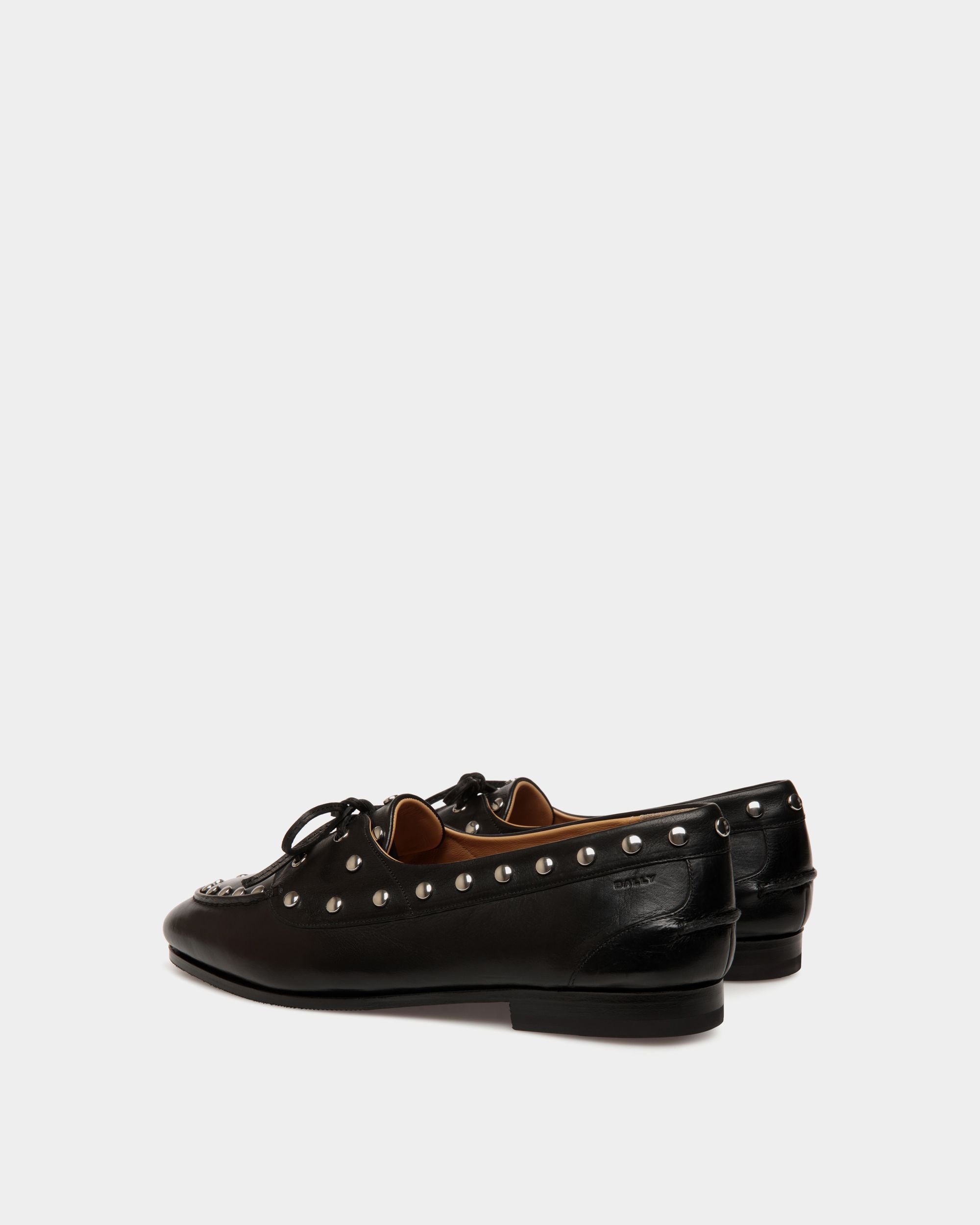 Bally Global - Plume Loafer in Black Leather - Black
