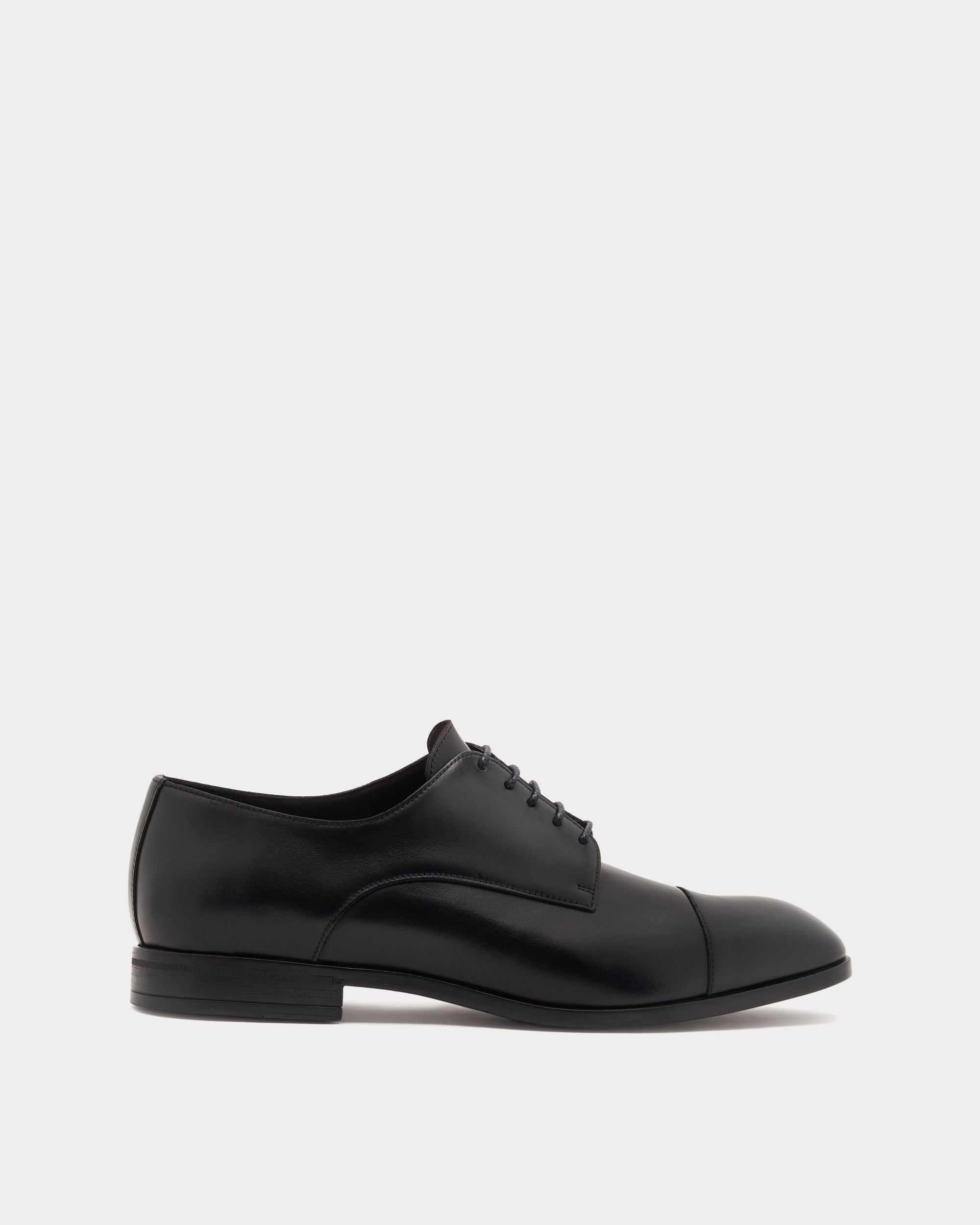 Bally Global - Onizy Derby in Black Leather - Black