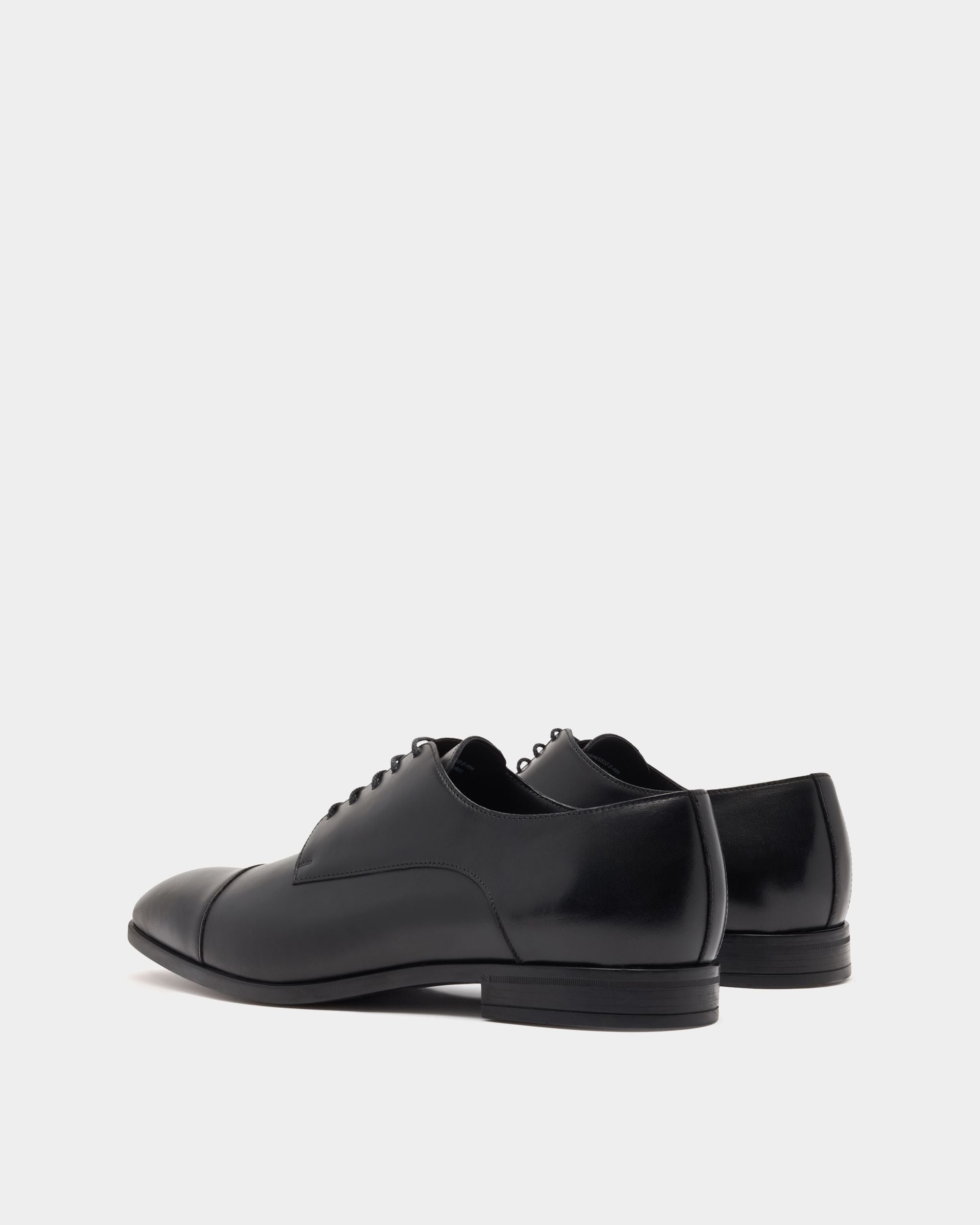 Bally Global - Onizy Derby in Black Leather - Black
