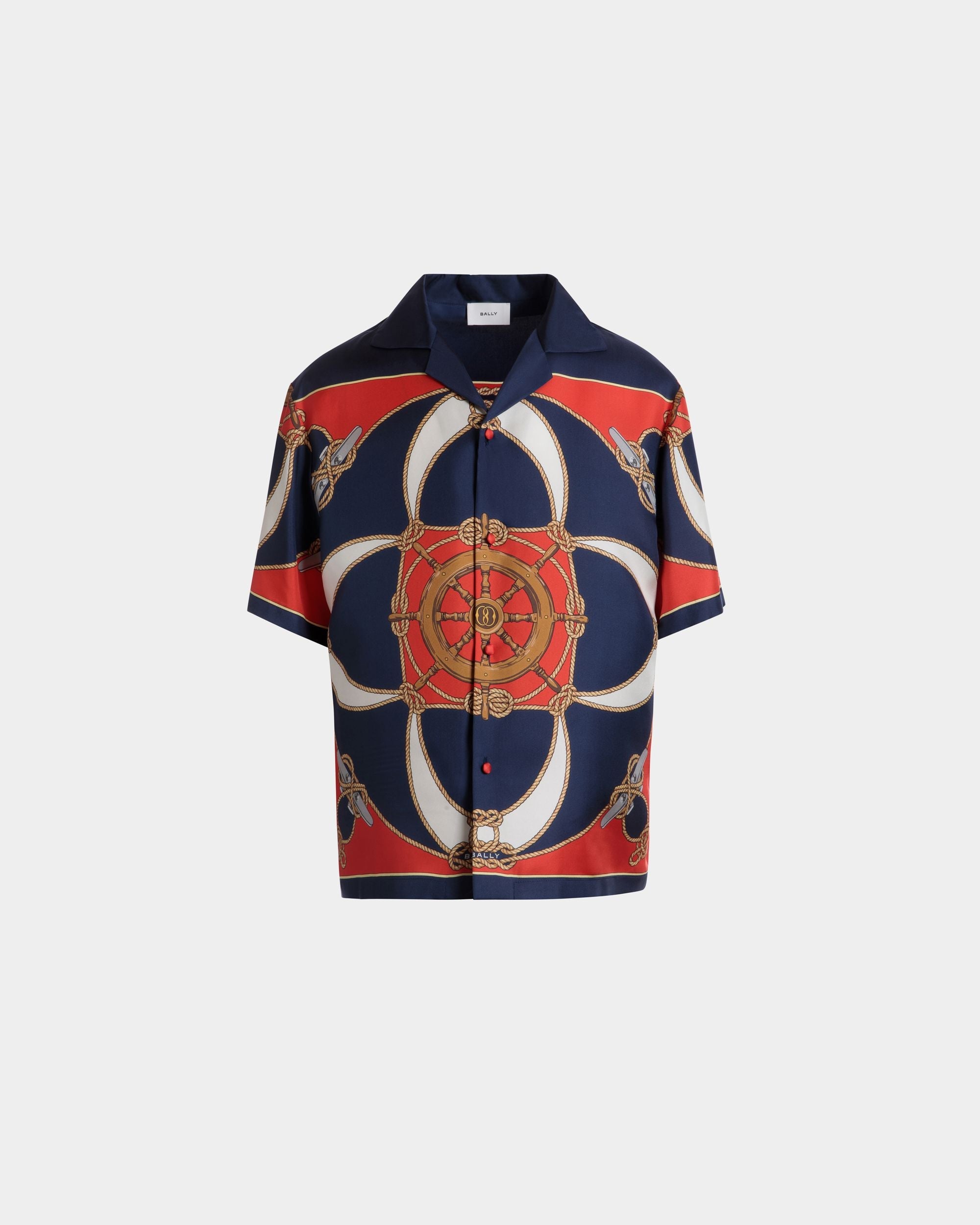 Bally Global - Printed Shirt in Multicolor Silk - Multicolor