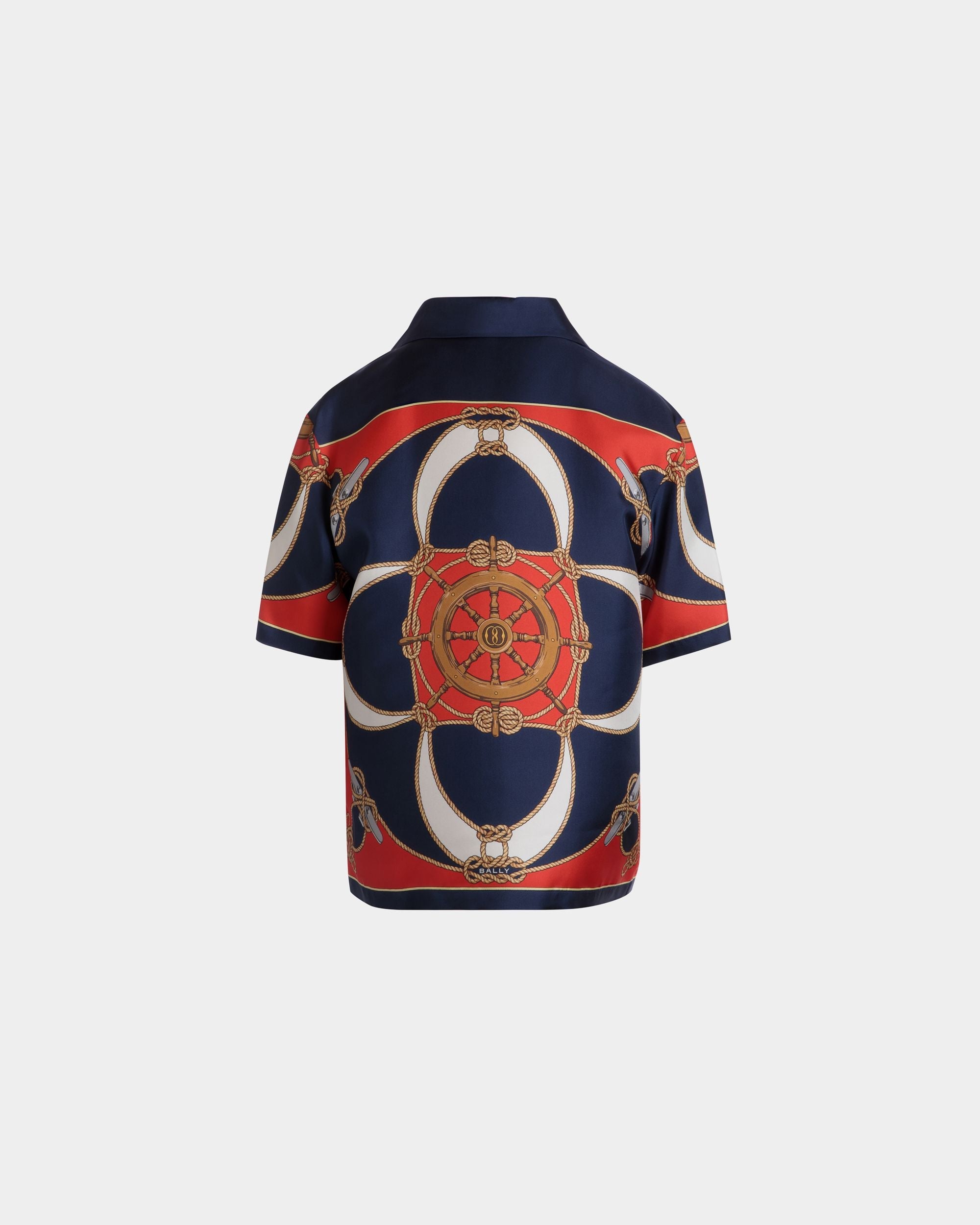 Bally Global - Printed Shirt in Multicolor Silk - Multicolor
