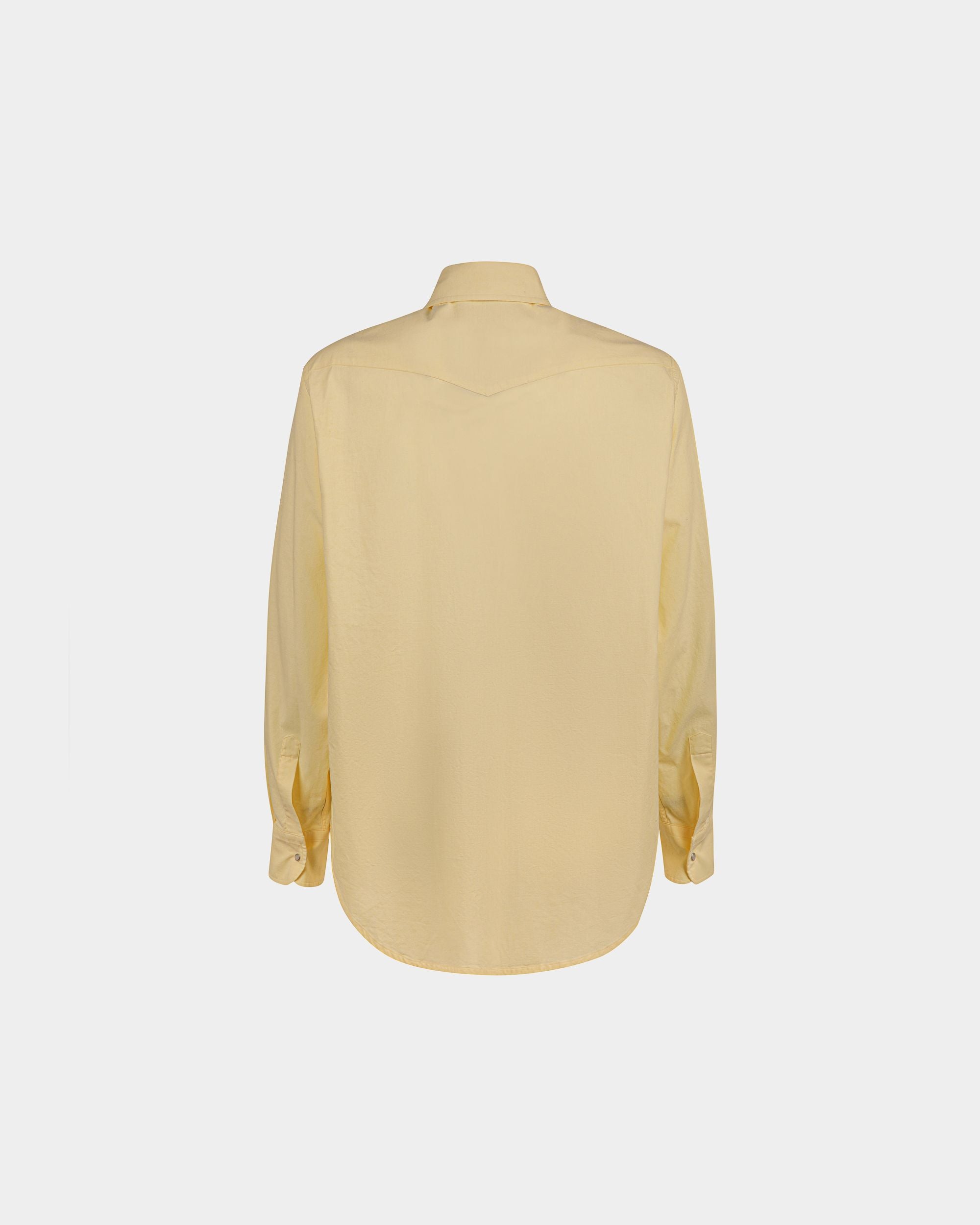 Bally Global - Shirt in Cream Denim - Yellow
