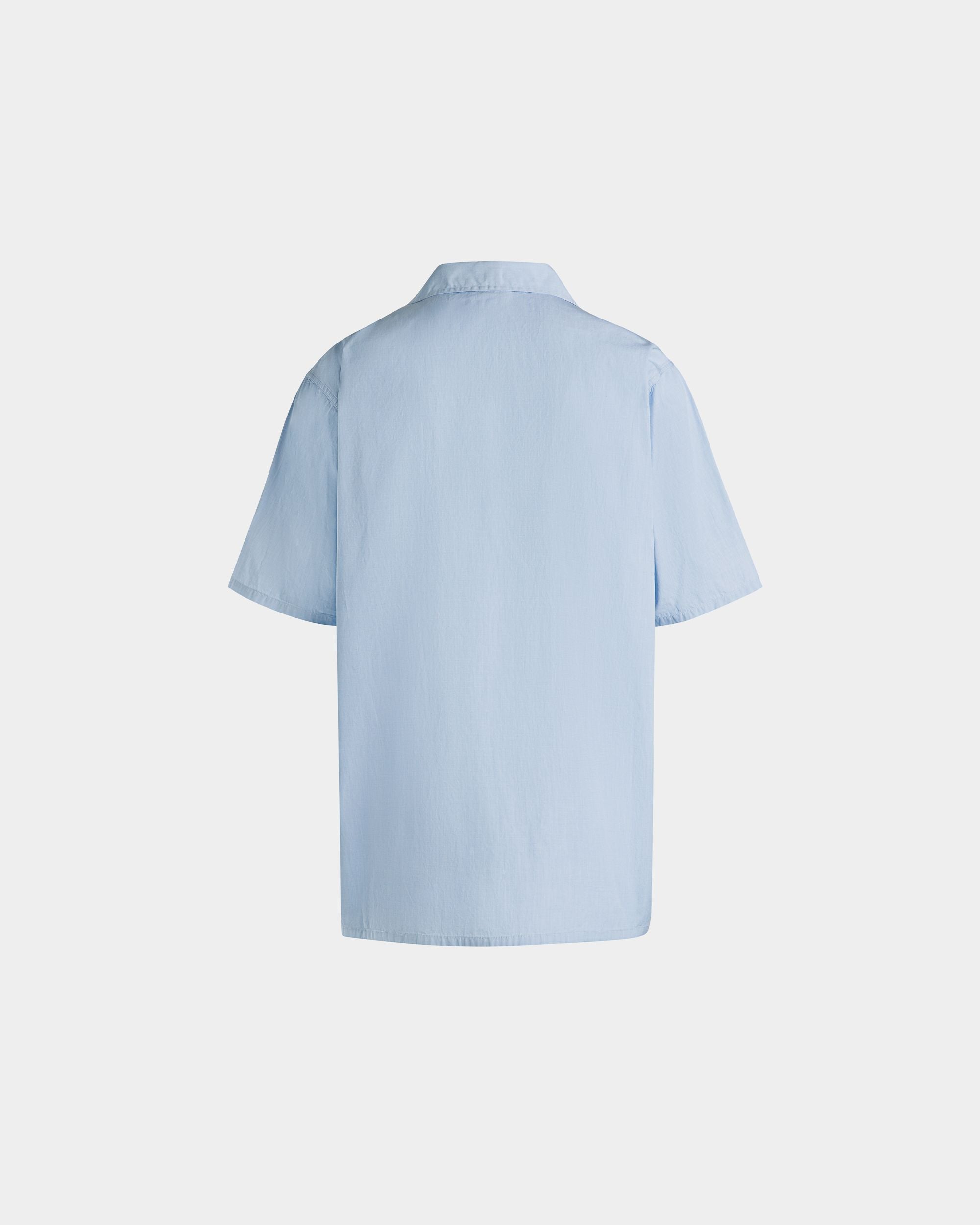 Bally Global - Shirt In Light Blue Cotton - Blue
