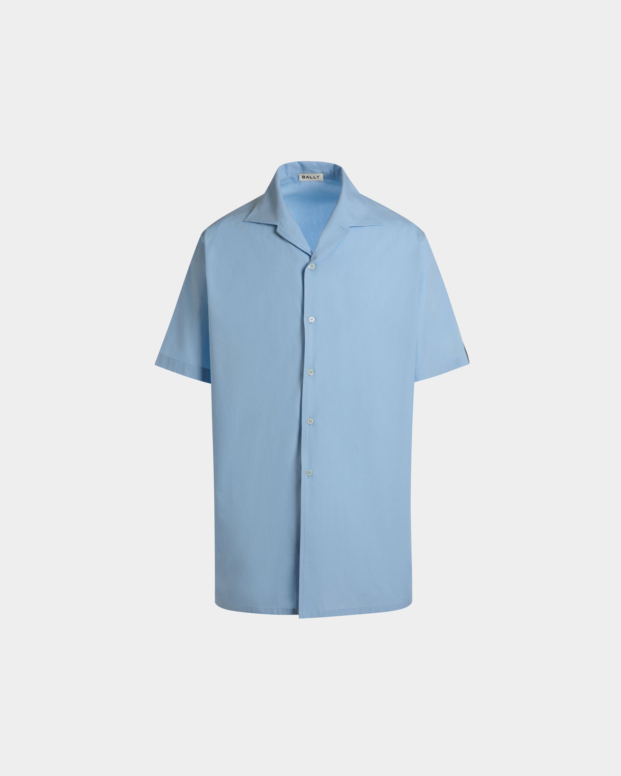 Bally Global - Shirts In Blue Cotton - Blue