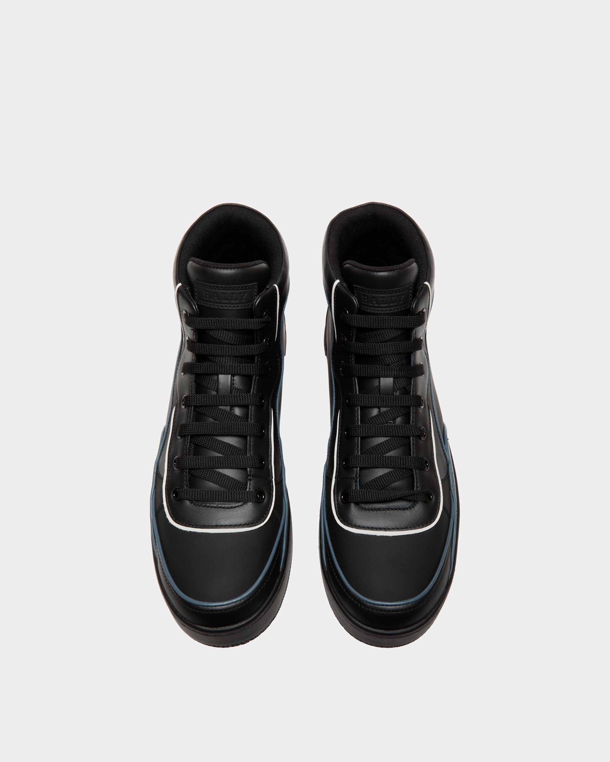 Bally Global - Sneaker En Cuir Noir - Noir