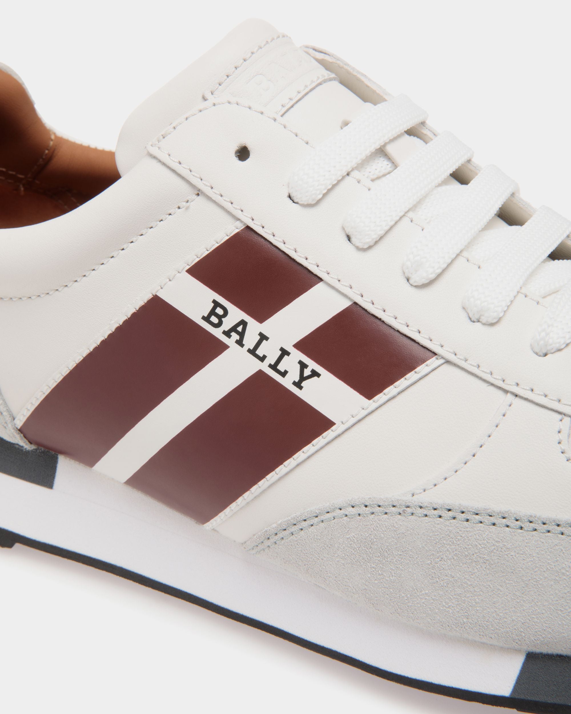 Bally Global - Sneaker In White Leather - White