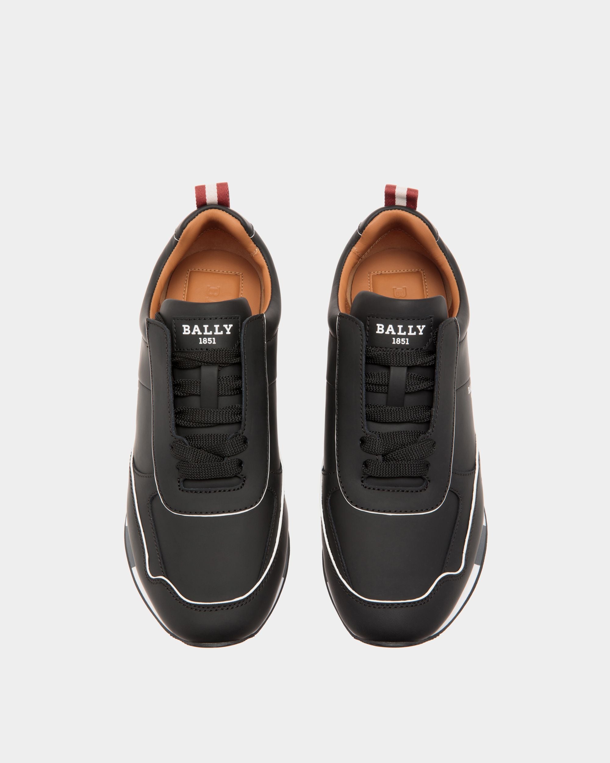 Bally Global - Sneaker In Black Leather - Black