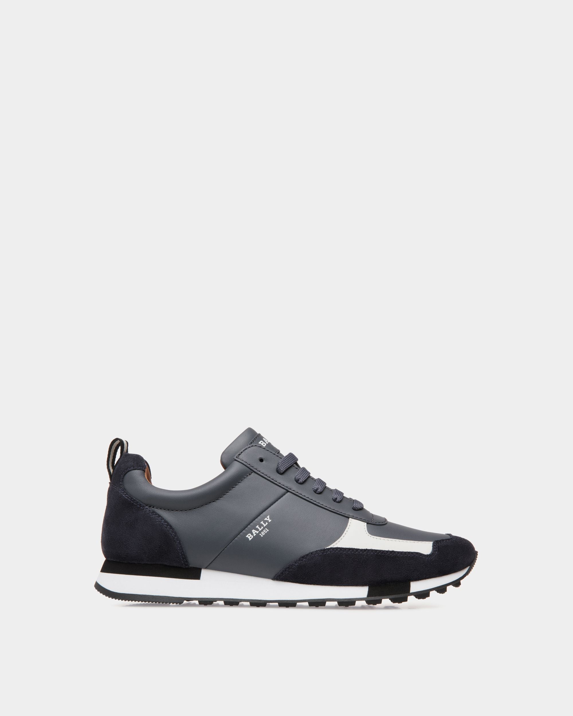Bally Global - Sneaker In Grey Leather - Grey