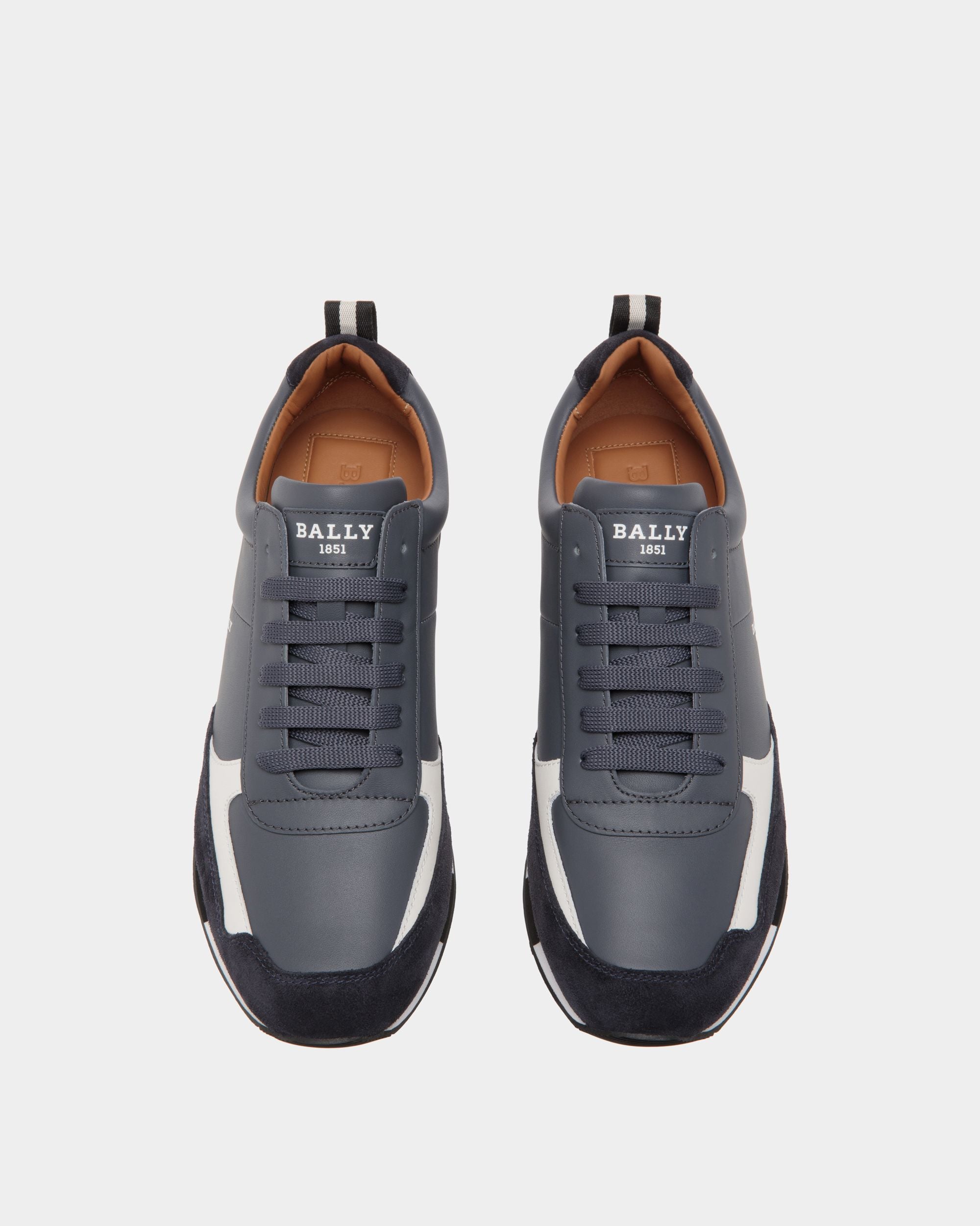 Bally Global - Sneaker In Grey Leather - Grey