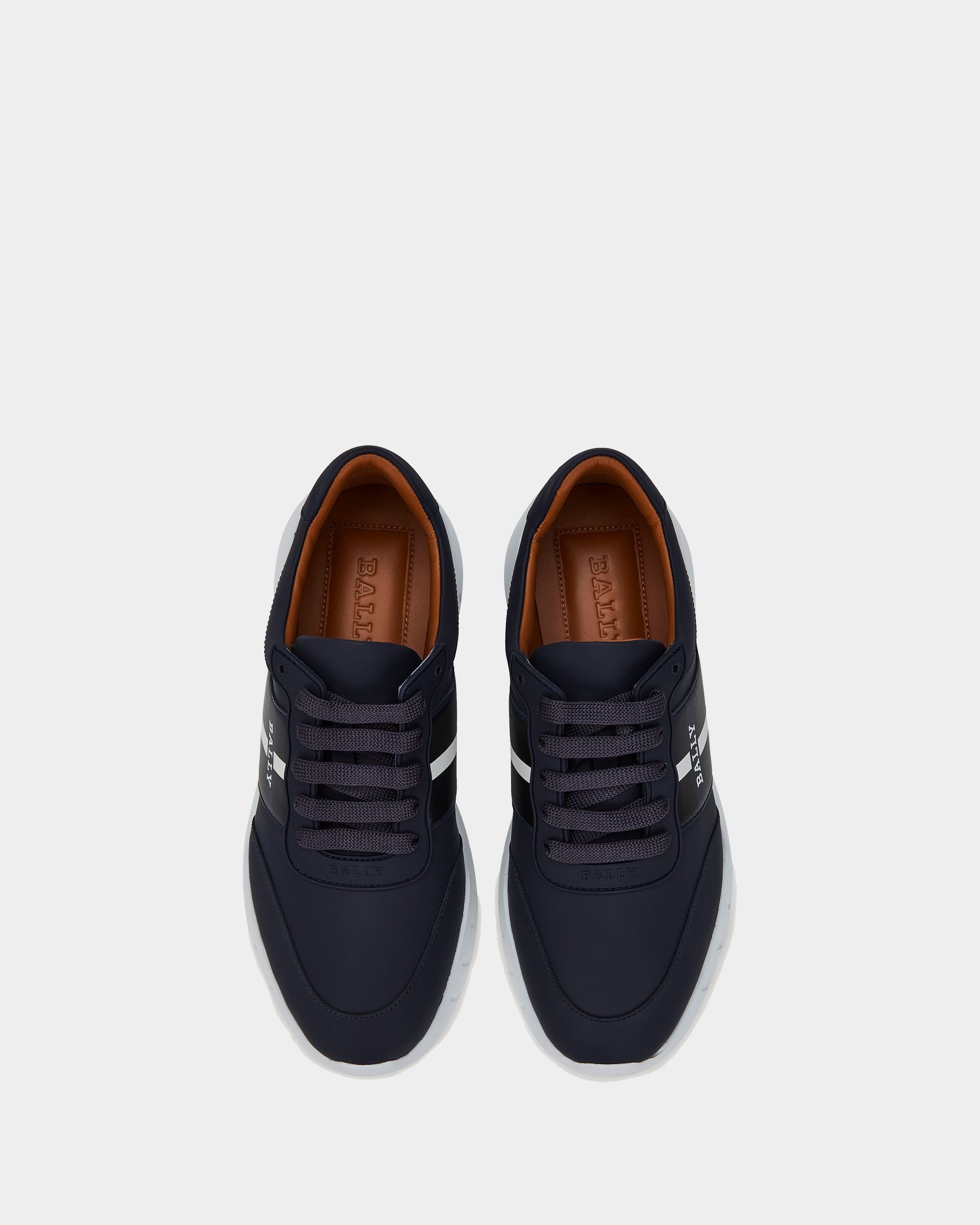 Bally Global - Sneaker in Blue Leather - Blue