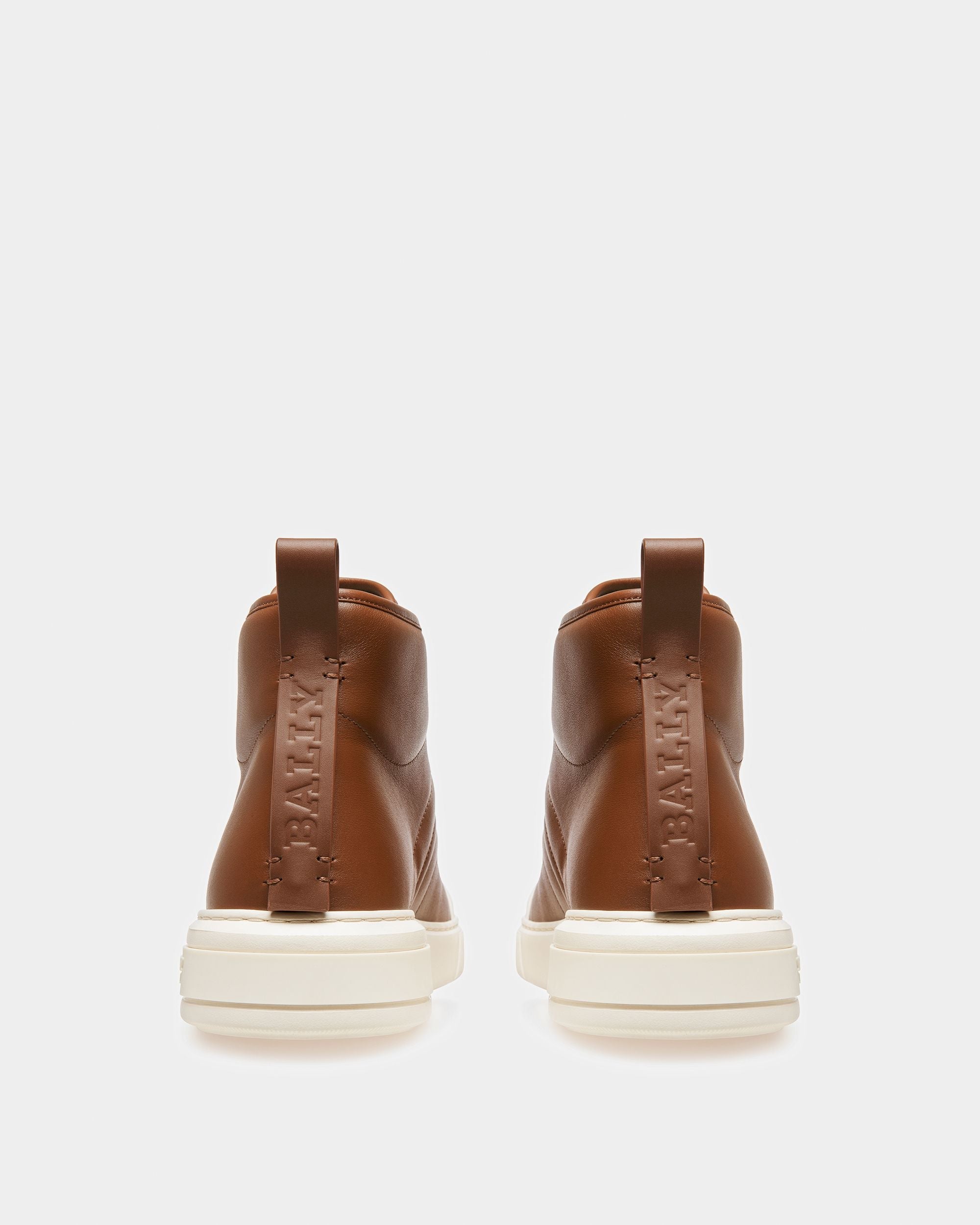 Bally Global - Maren Leather Sneakers In Brown - Brown