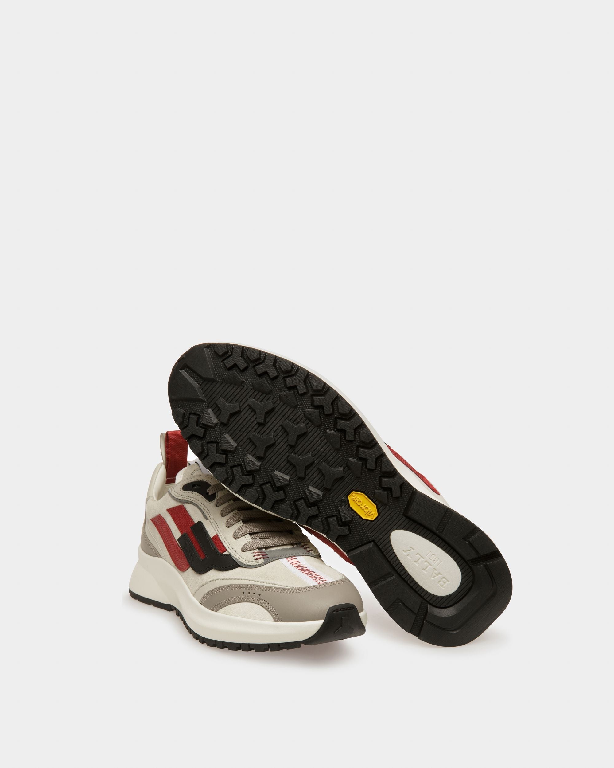 Bally Global - Darky Zapatillas De Piel En Gris - Multicolor