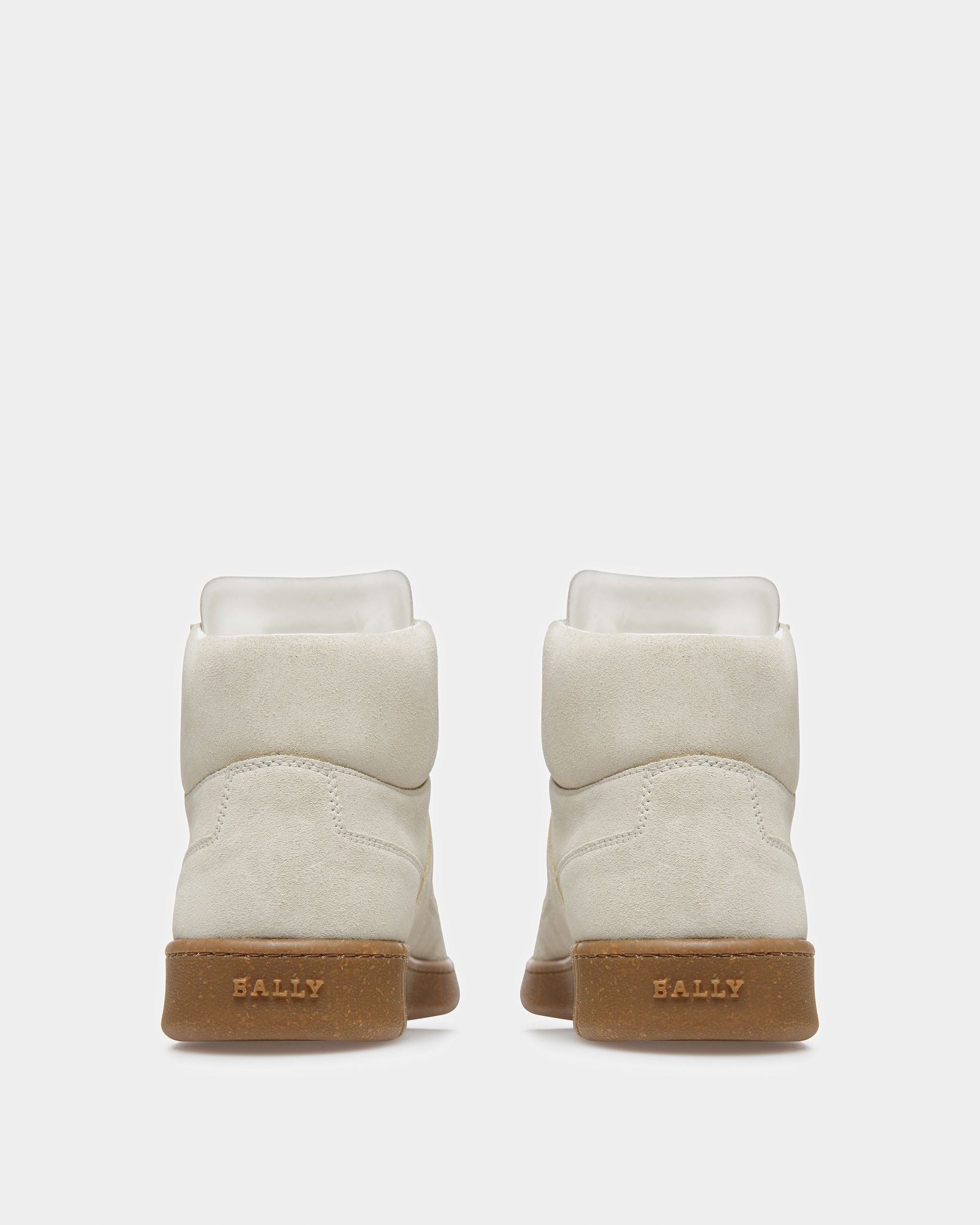 Bally Global - Wiggles Zapatillas De Piel En Blanco Empolvado - Beige