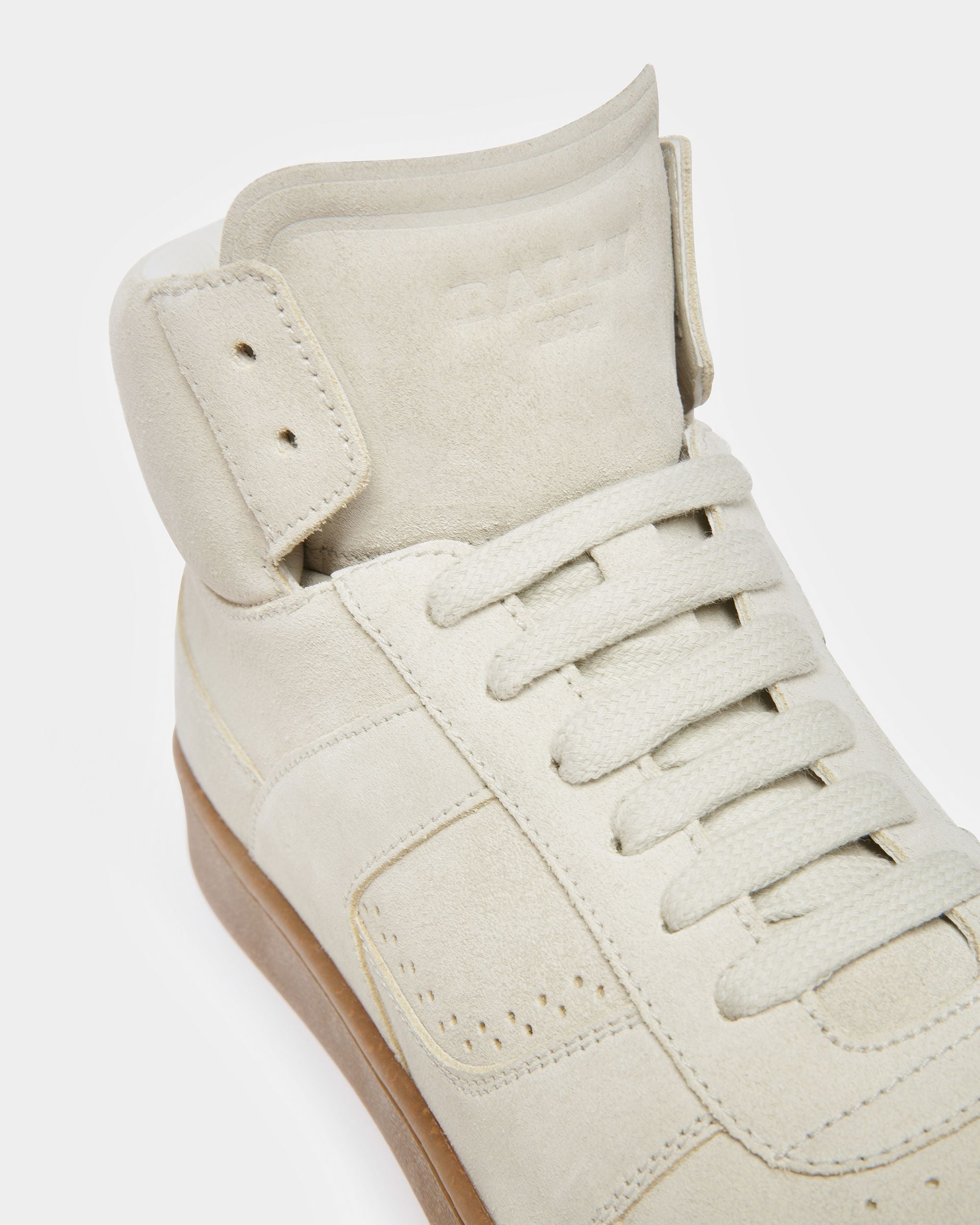 Bally Global - Wiggles Zapatillas De Piel En Blanco Empolvado - Beige