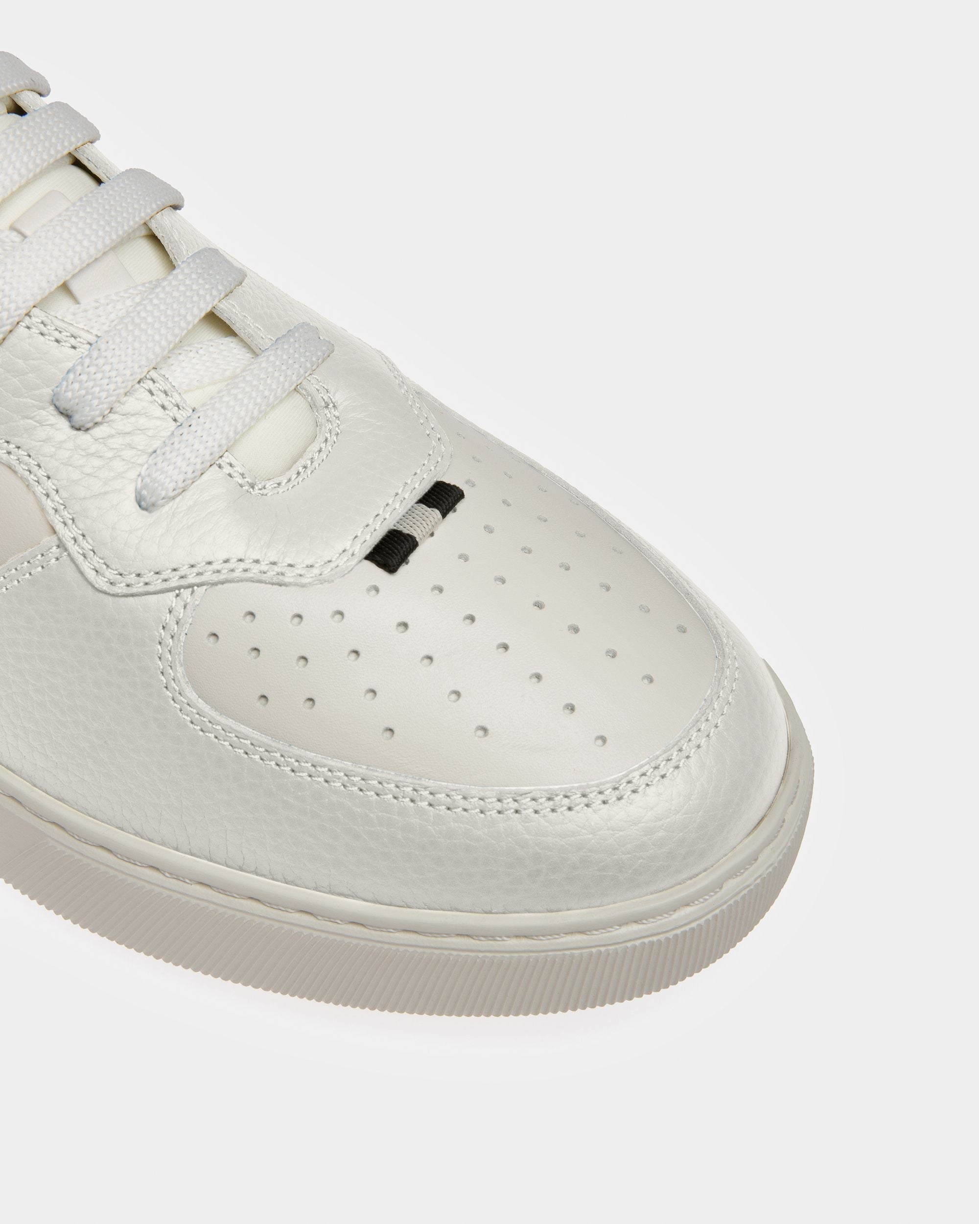 Bally Global - Mark Leather And Fabric Sneakers In White - White