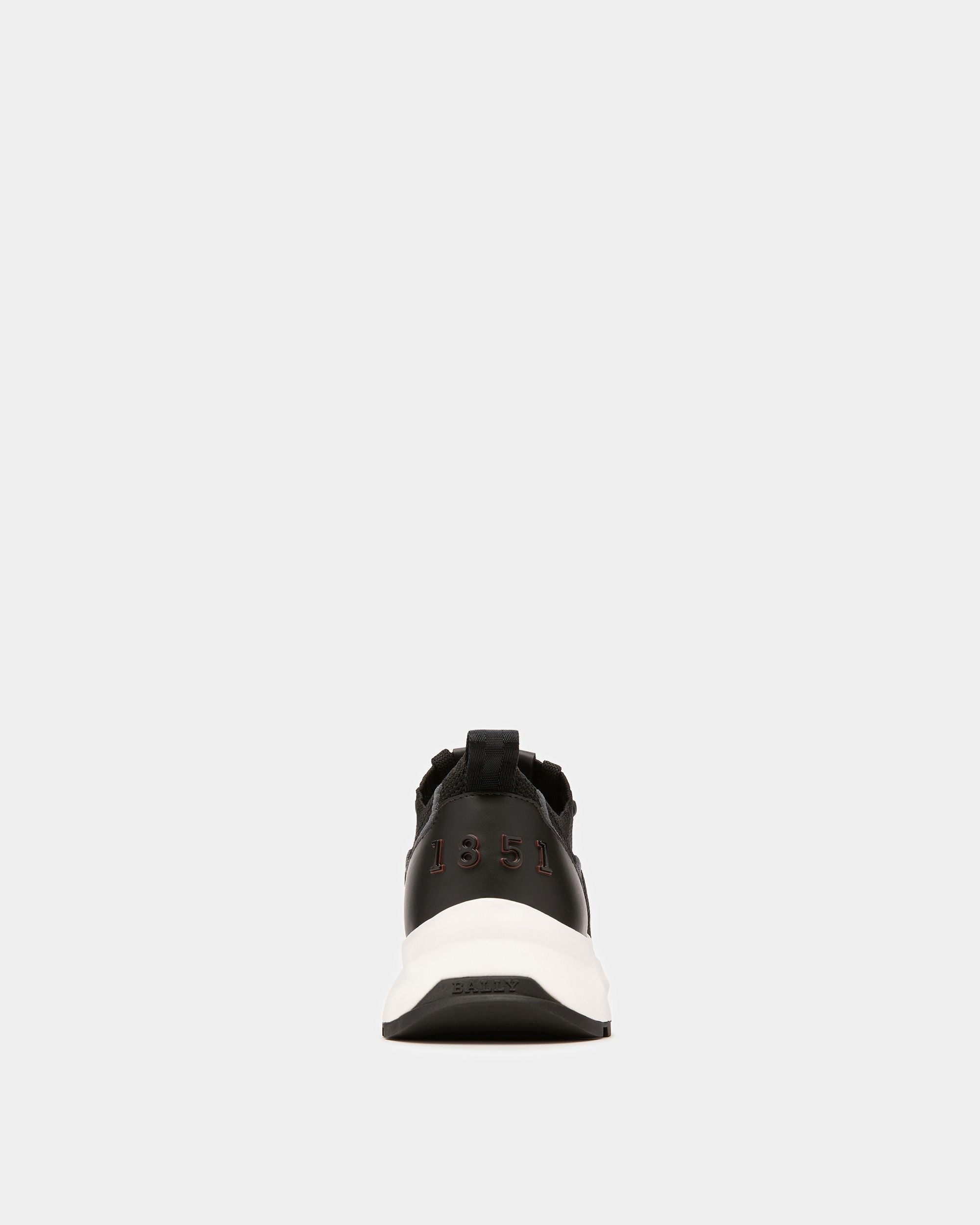 Bally Global - Davyn Sneakers En Filet Et Cuir Noirs - Noir