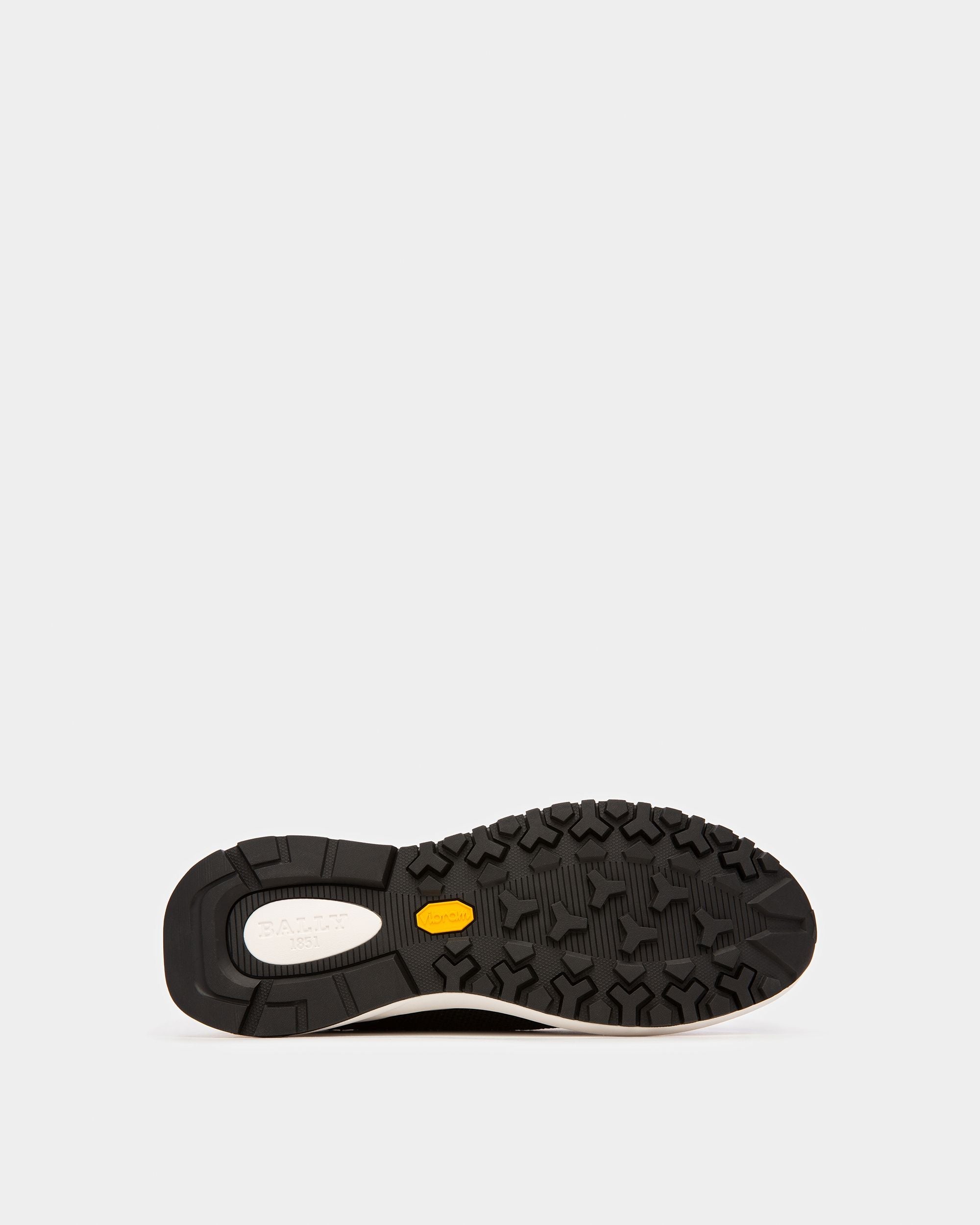 Bally Global - Davyn Sneakers En Filet Et Cuir Noirs - Noir