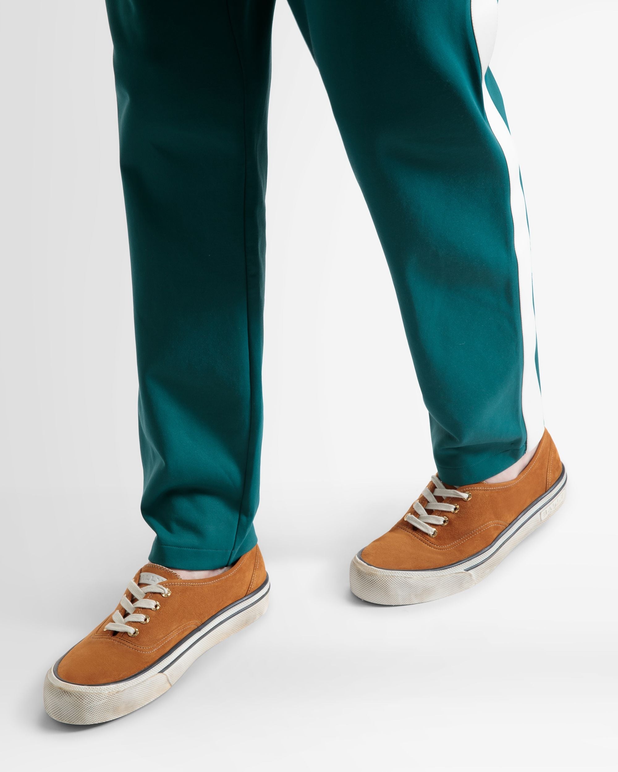 Bally Global - Santa Ana Sneaker In Suede - Brown
